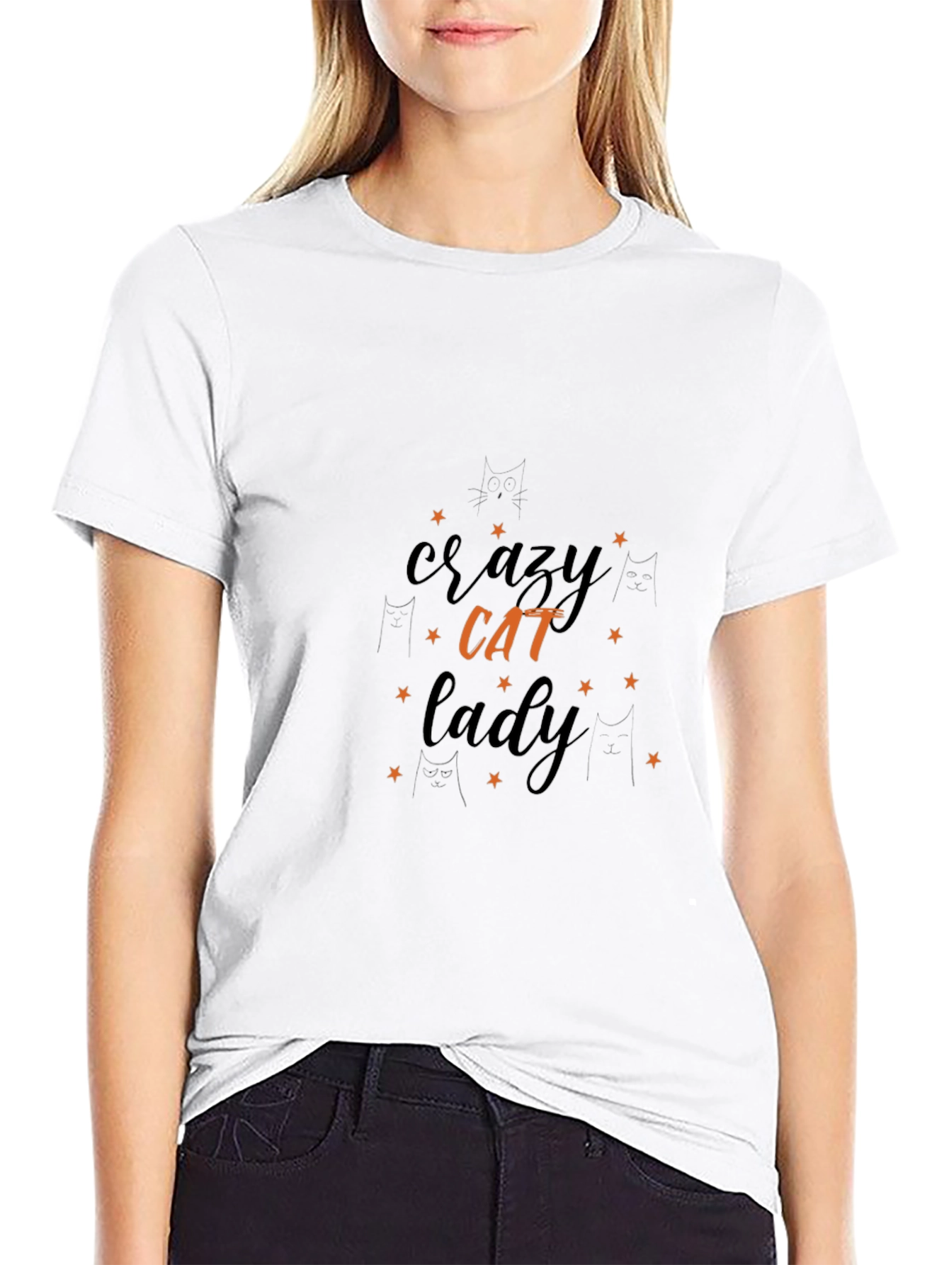 Crazy Cat Lady Graphic T-Shirt
