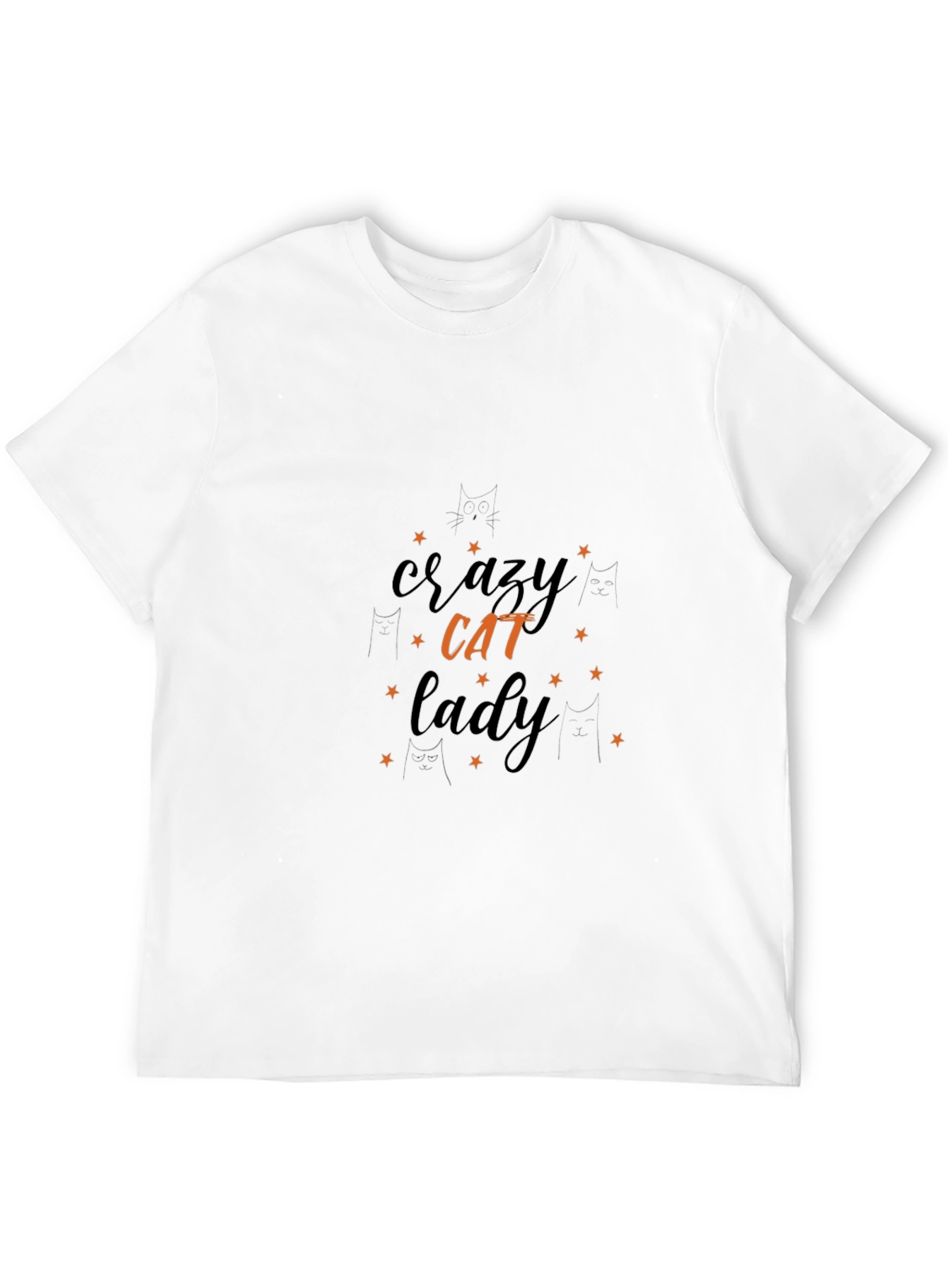 Crazy Cat Lady Graphic T-Shirt