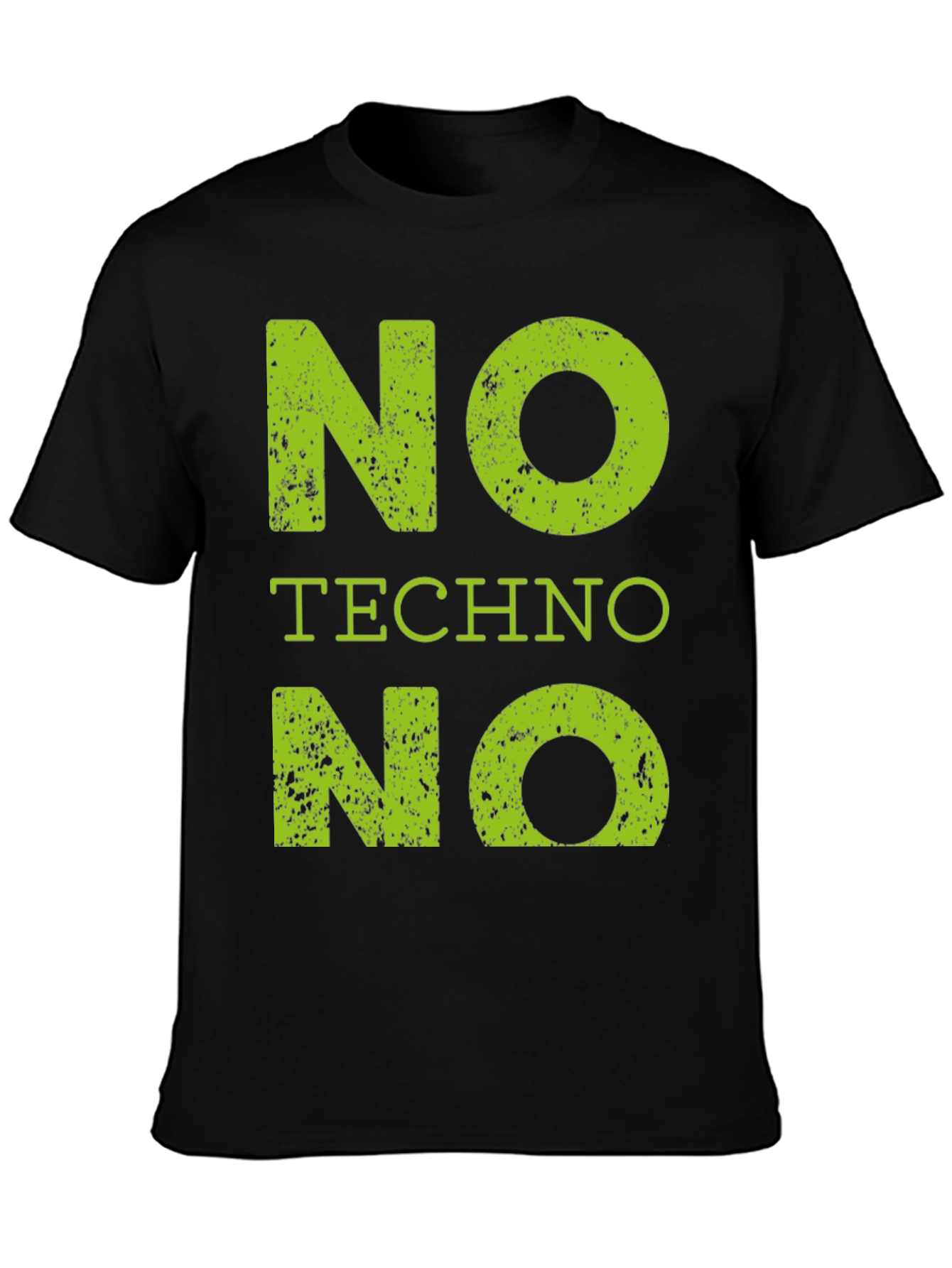 No Techno T-Shirt - Bold Statement Tee