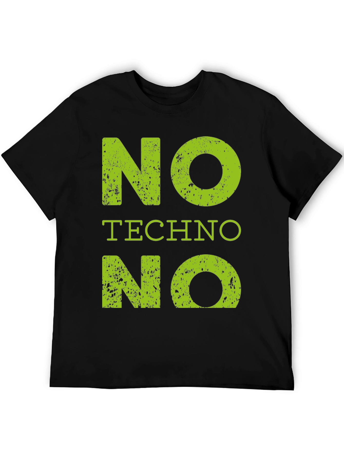 No Techno T-Shirt - Bold Statement Tee