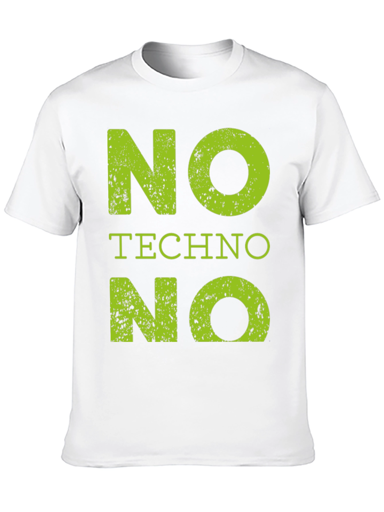 No Techno T-Shirt - Bold Statement Tee