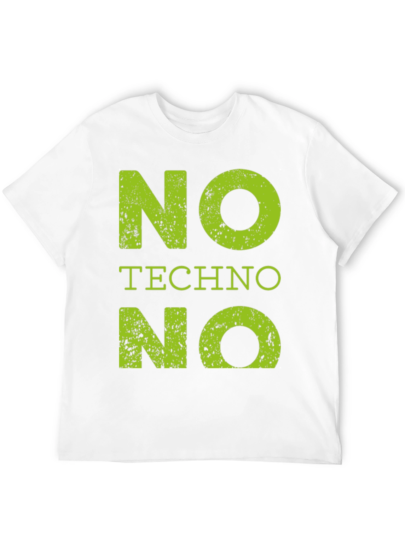 No Techno T-Shirt - Bold Statement Tee