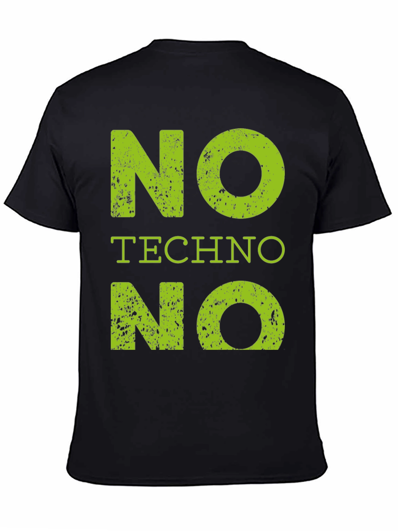 No Techno T-Shirt - Bold Statement Tee