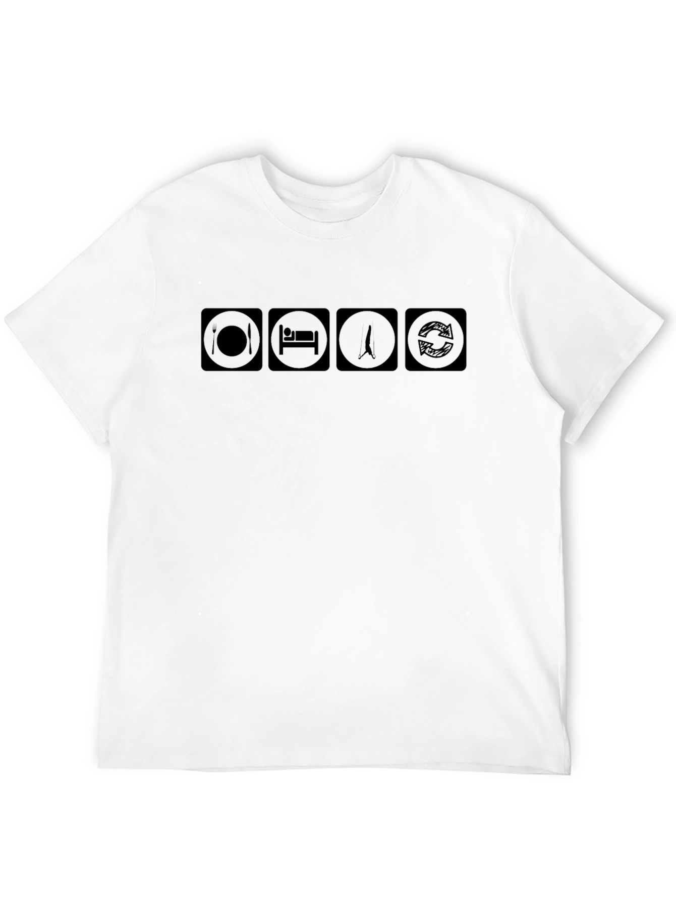 Eat Sleep Surf Repeat T-Shirt - Black