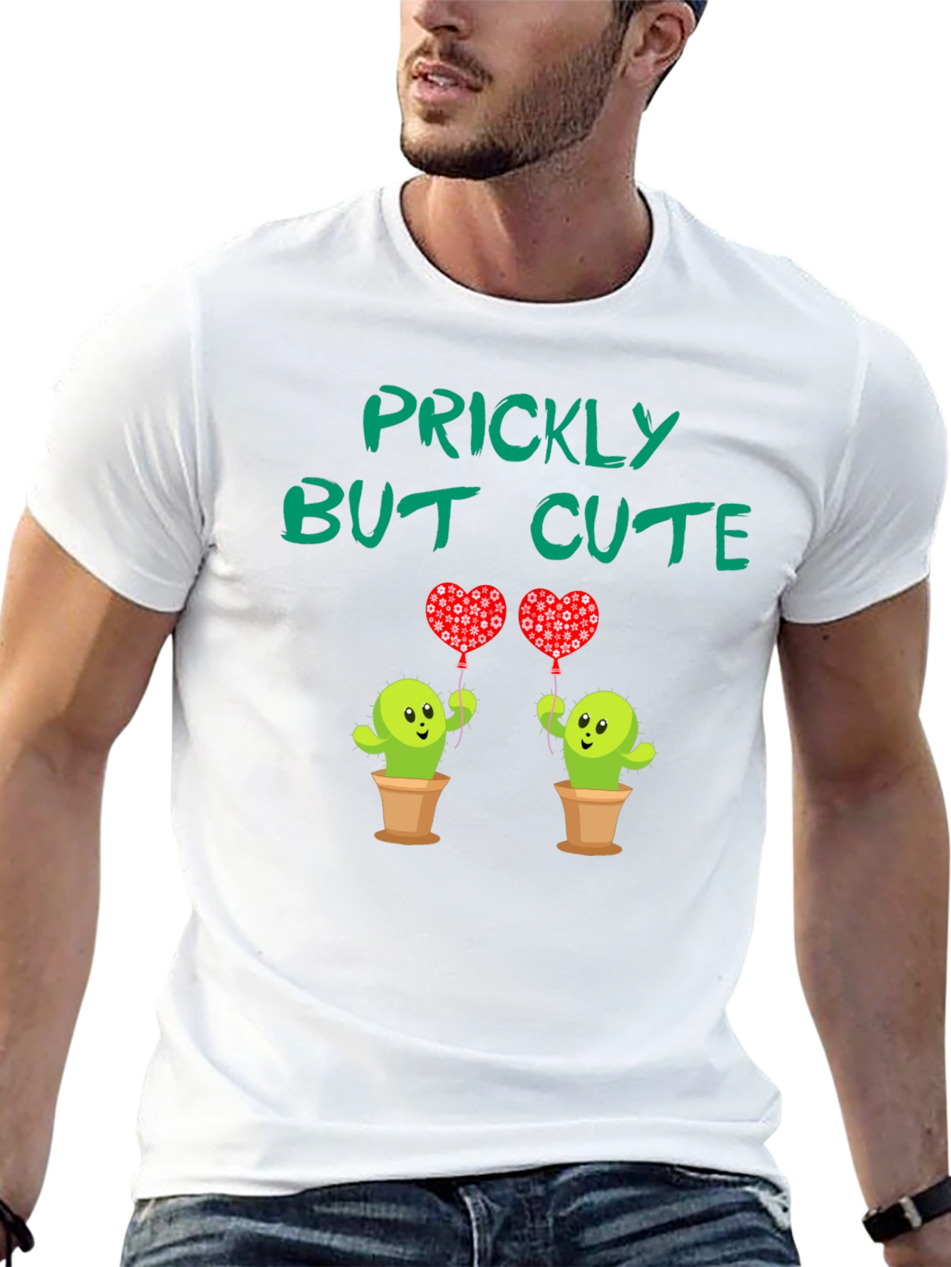 Prickly But Cute Cactus Graphic Tee