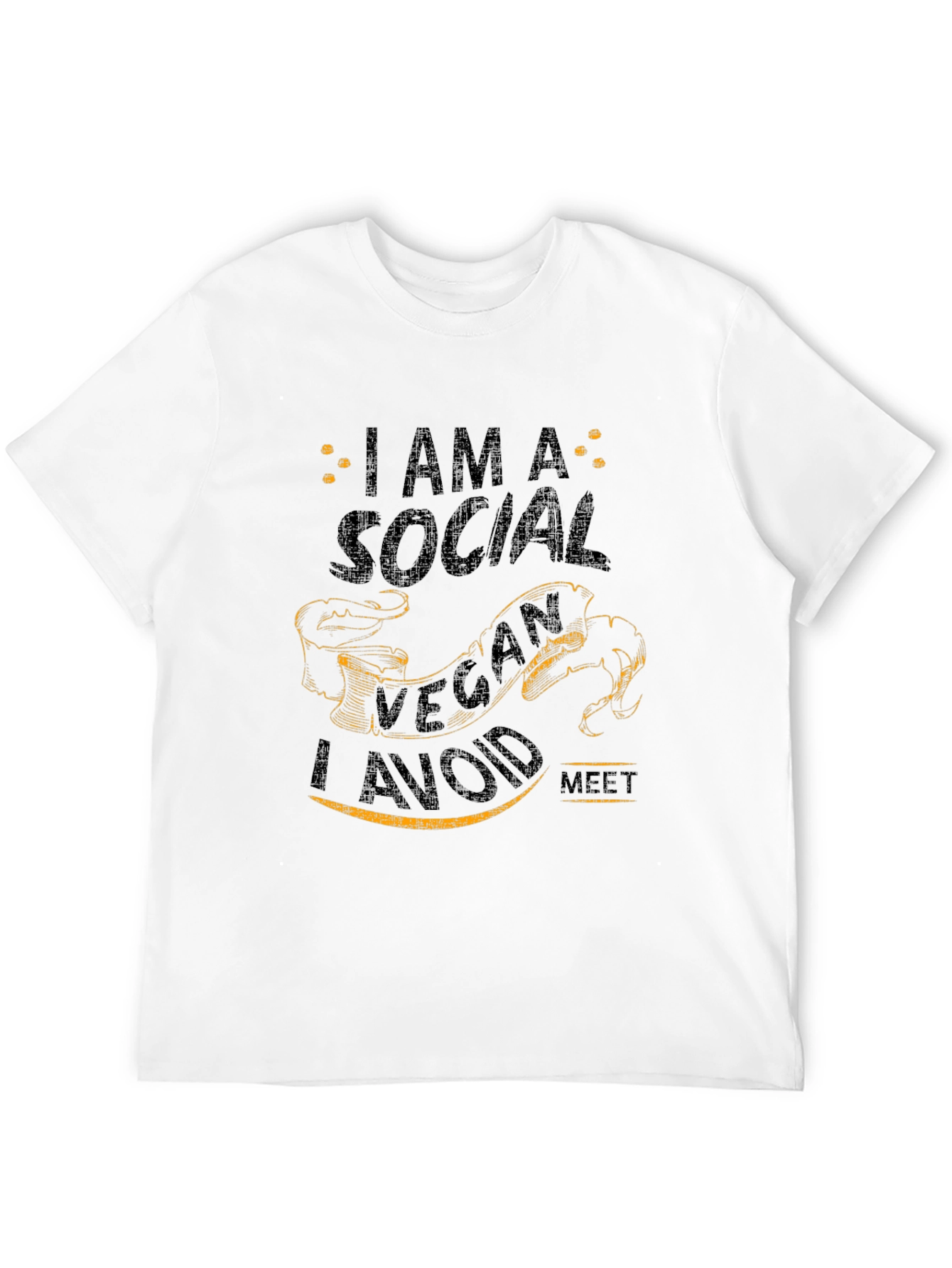 Social Vegan Humor T-Shirt