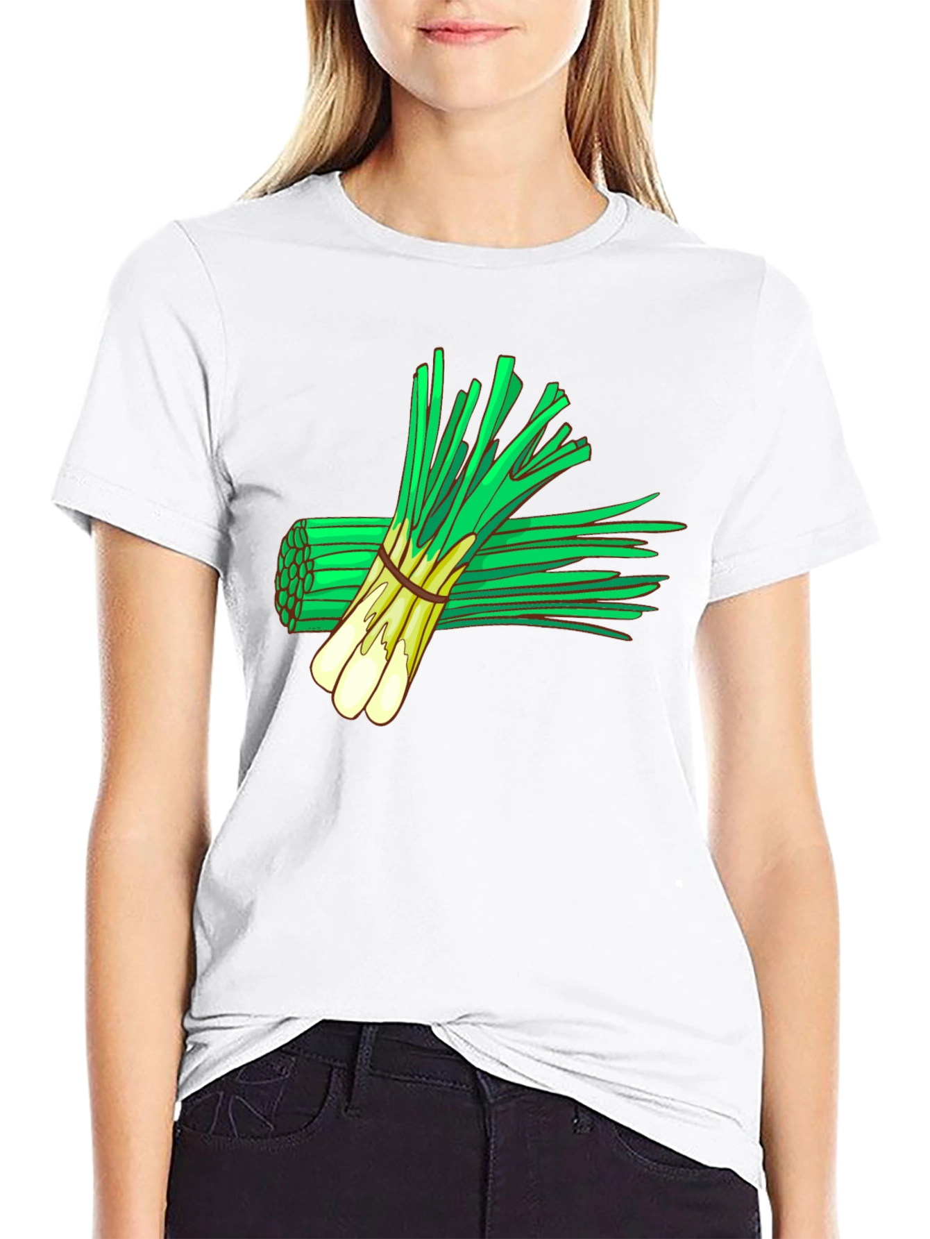 Leek Lover T-Shirt - Novelty Vegetable Graphic Tee