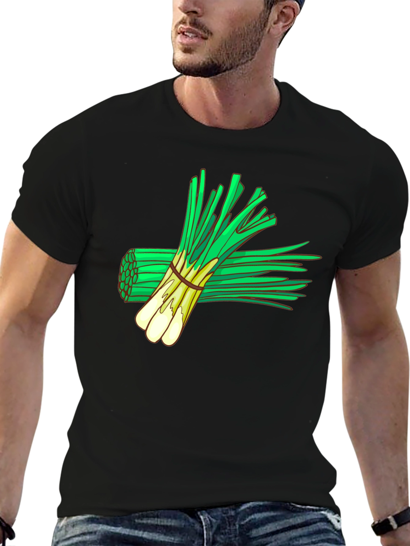 Leek Lover T-Shirt - Novelty Vegetable Graphic Tee