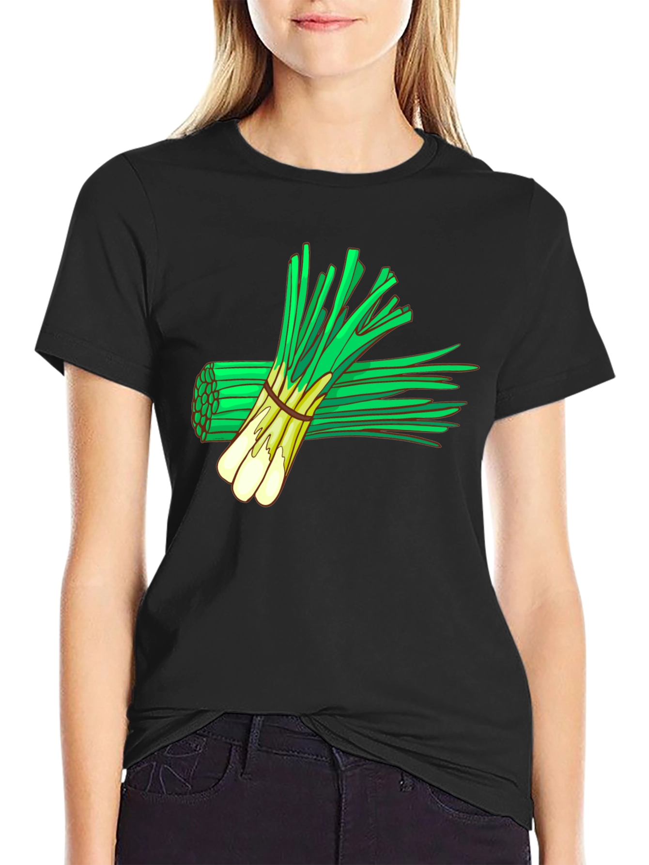 Leek Lover T-Shirt - Novelty Vegetable Graphic Tee