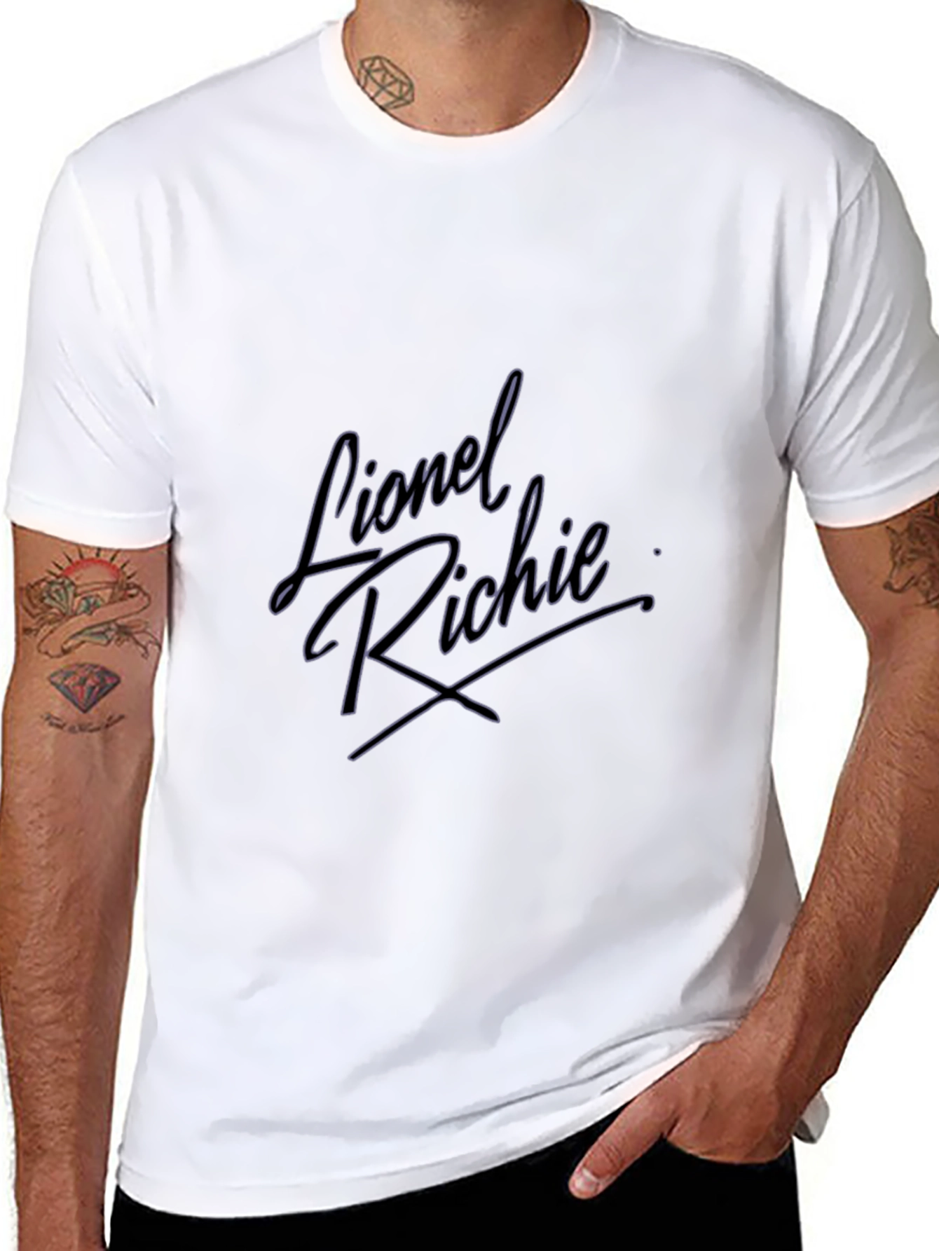 Lionel Richie Black T-Shirt