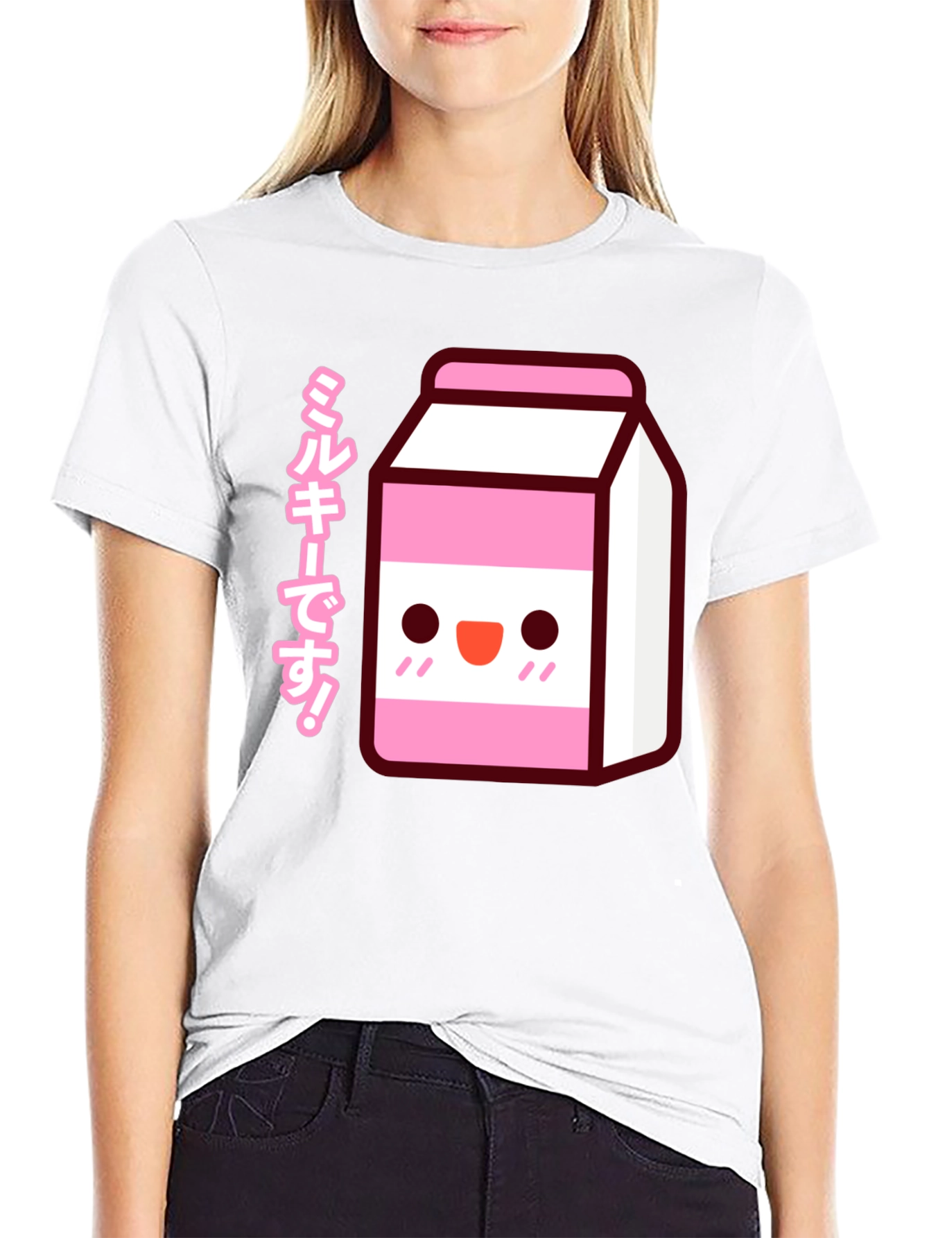Kawaii Milk Carton T-Shirt