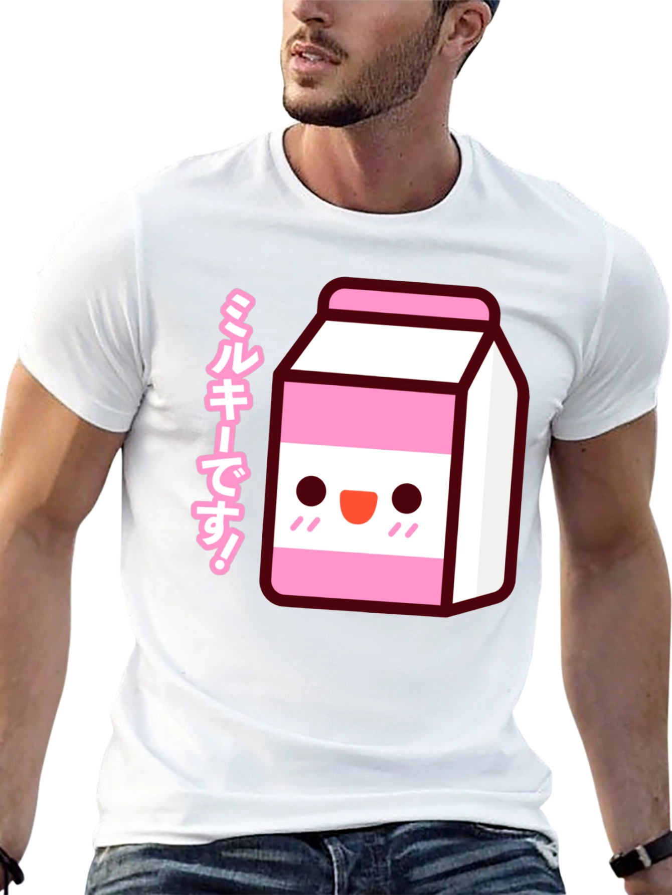 Kawaii Milk Carton T-Shirt