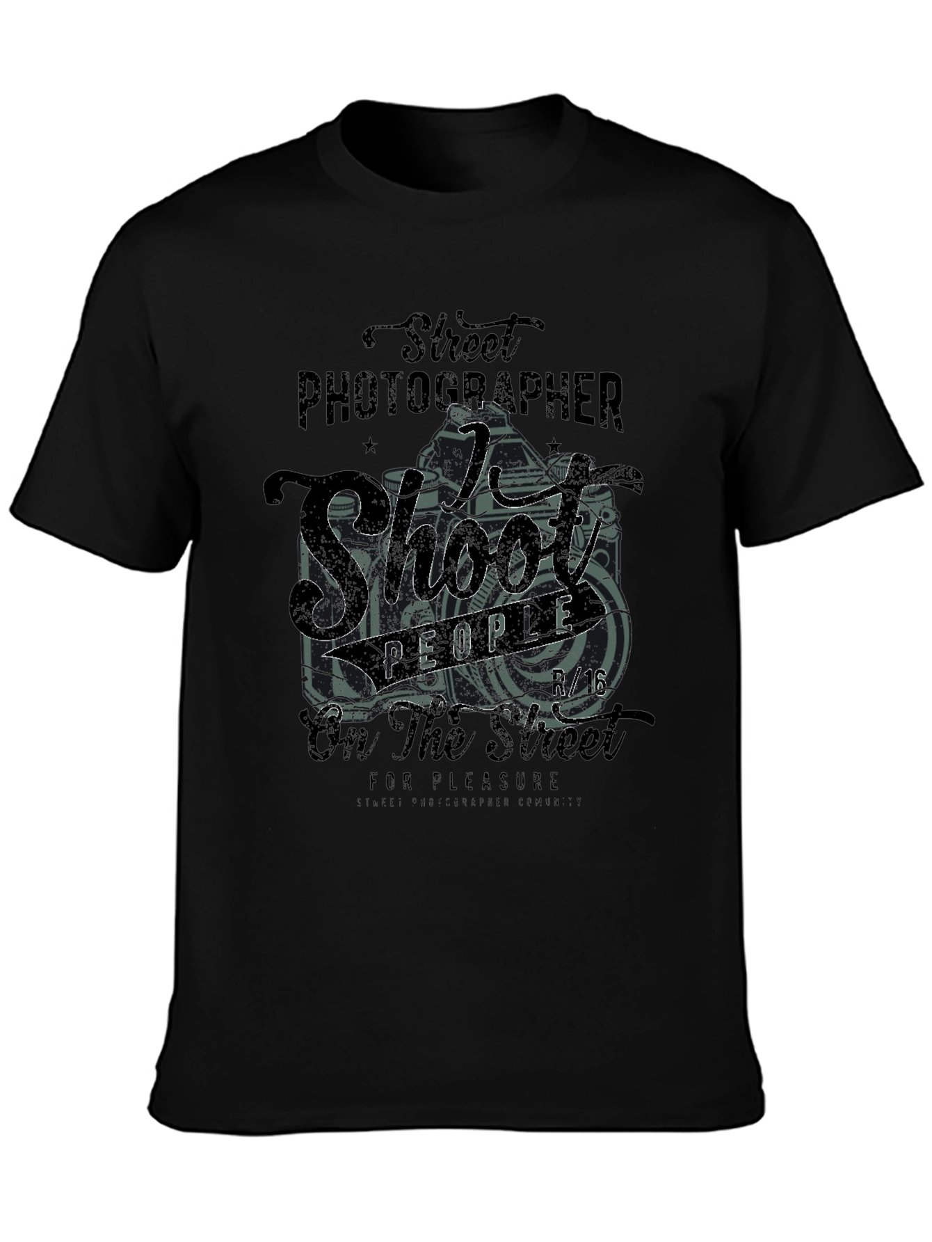 Street Photographer Graphic T-Shirt