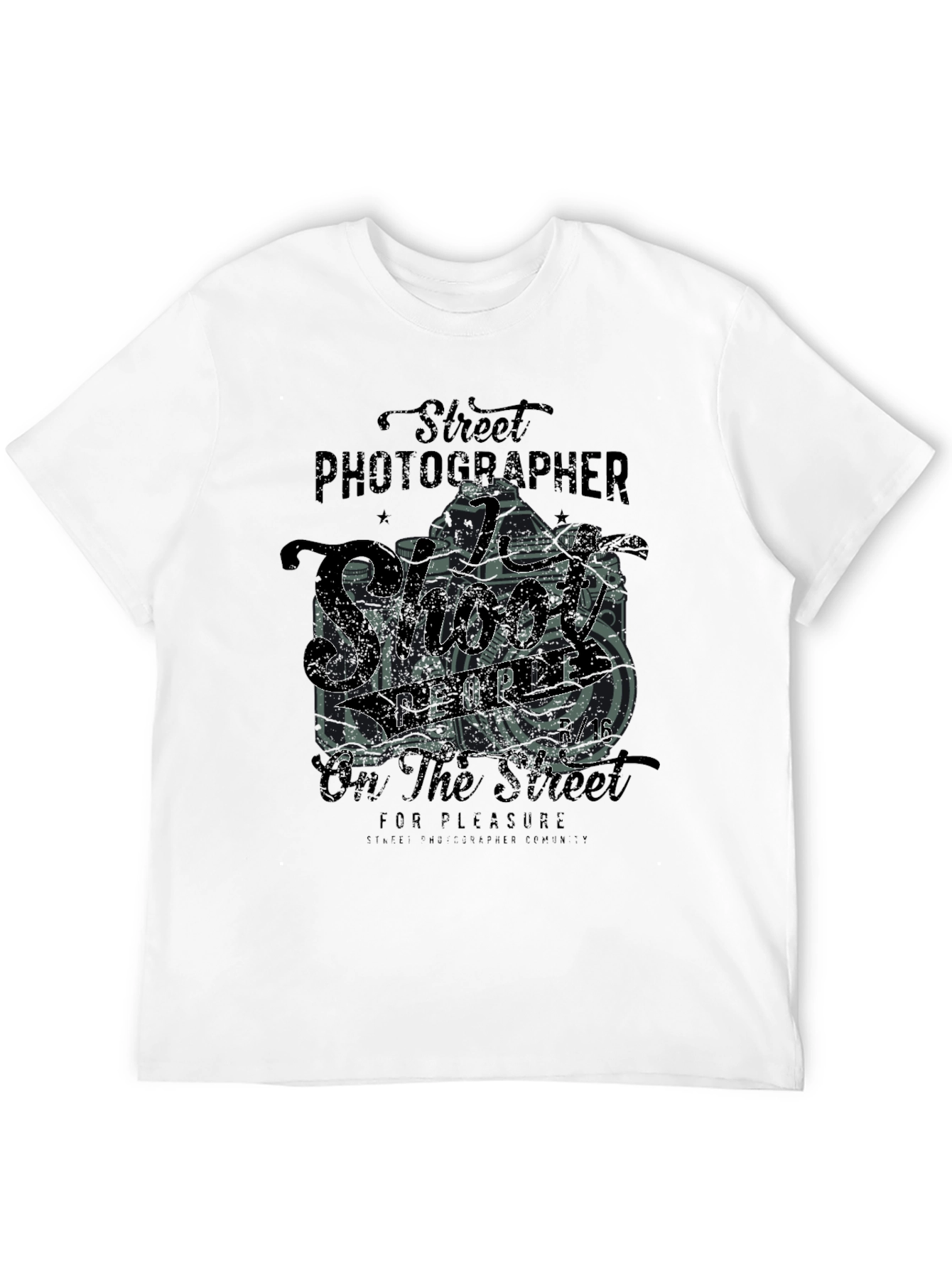 Street Photographer Graphic T-Shirt