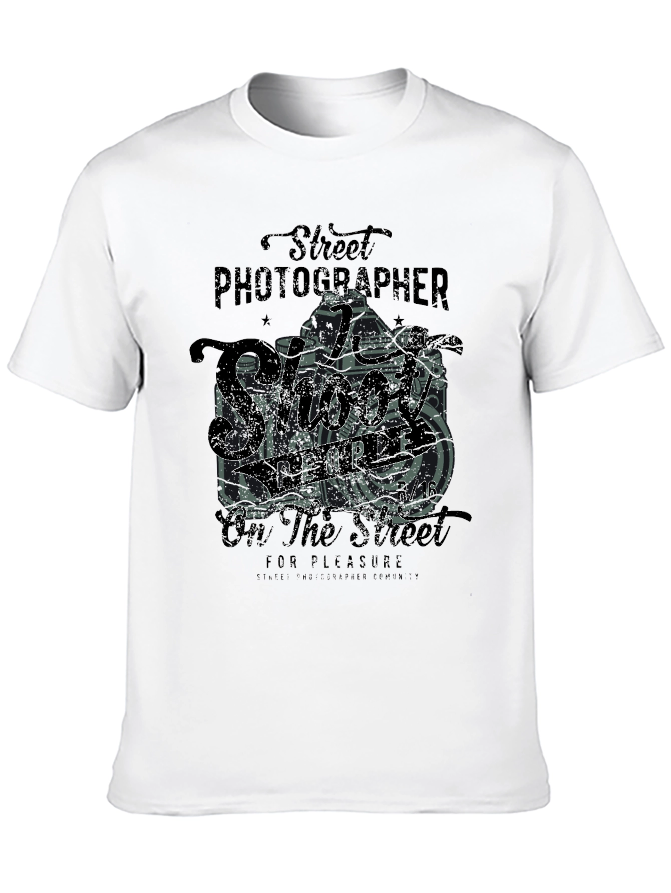 Street Photographer Graphic T-Shirt
