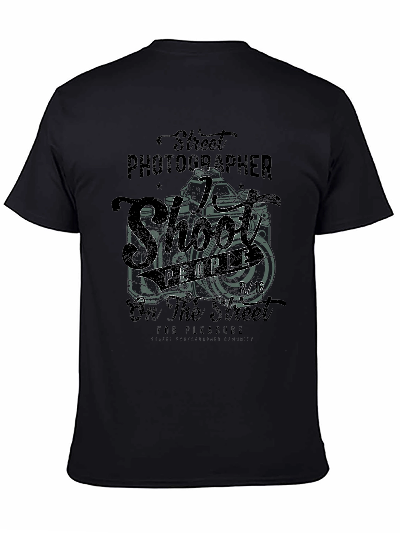 Street Photographer Graphic T-Shirt