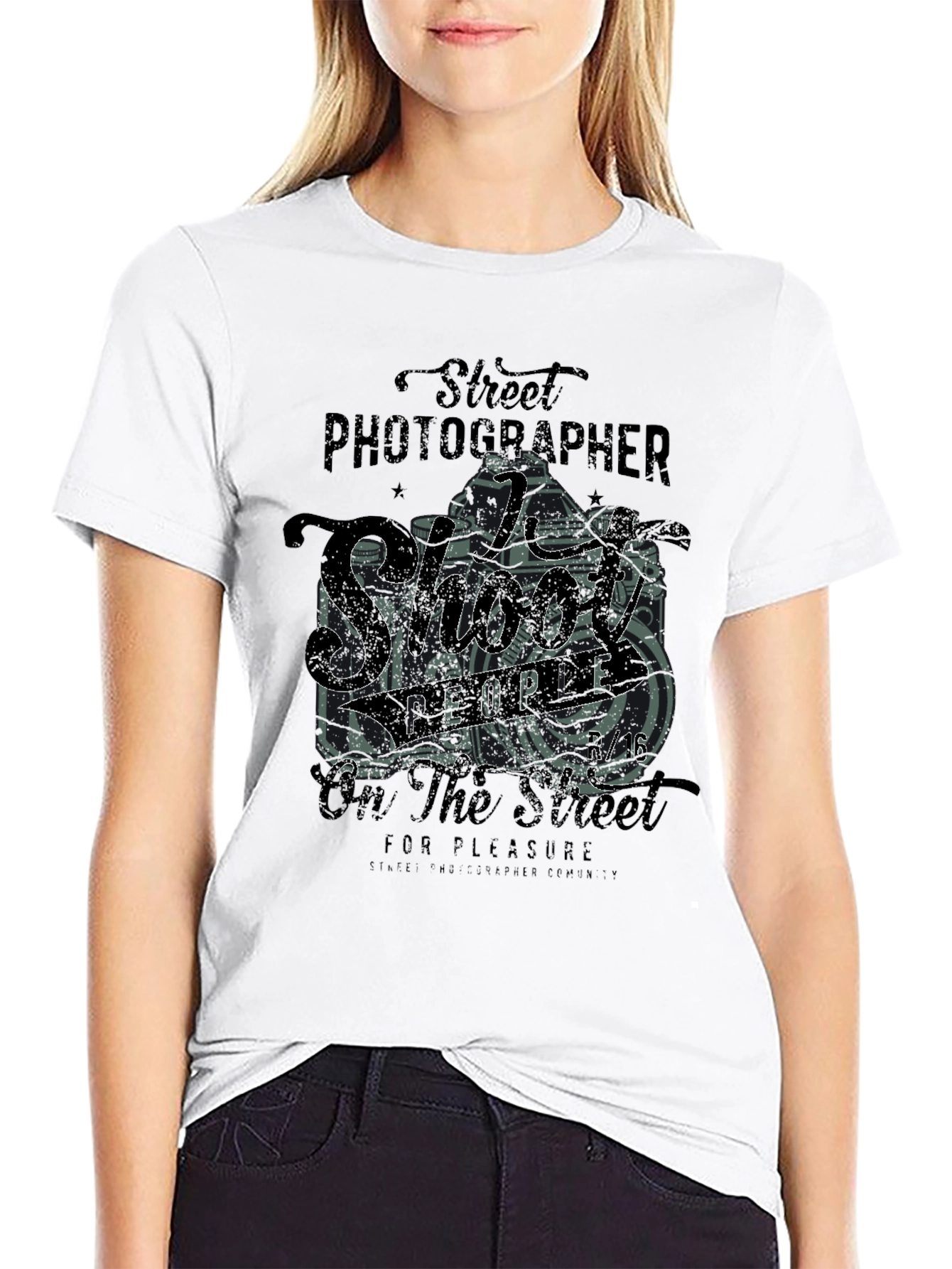 Street Photographer Graphic T-Shirt