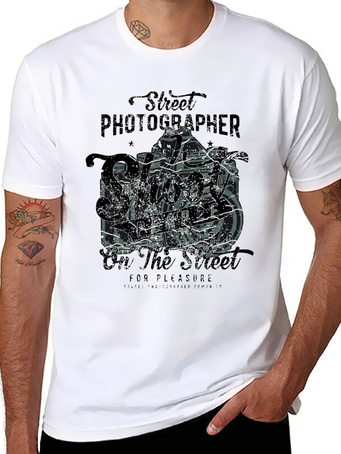 Street Photographer Graphic T-Shirt