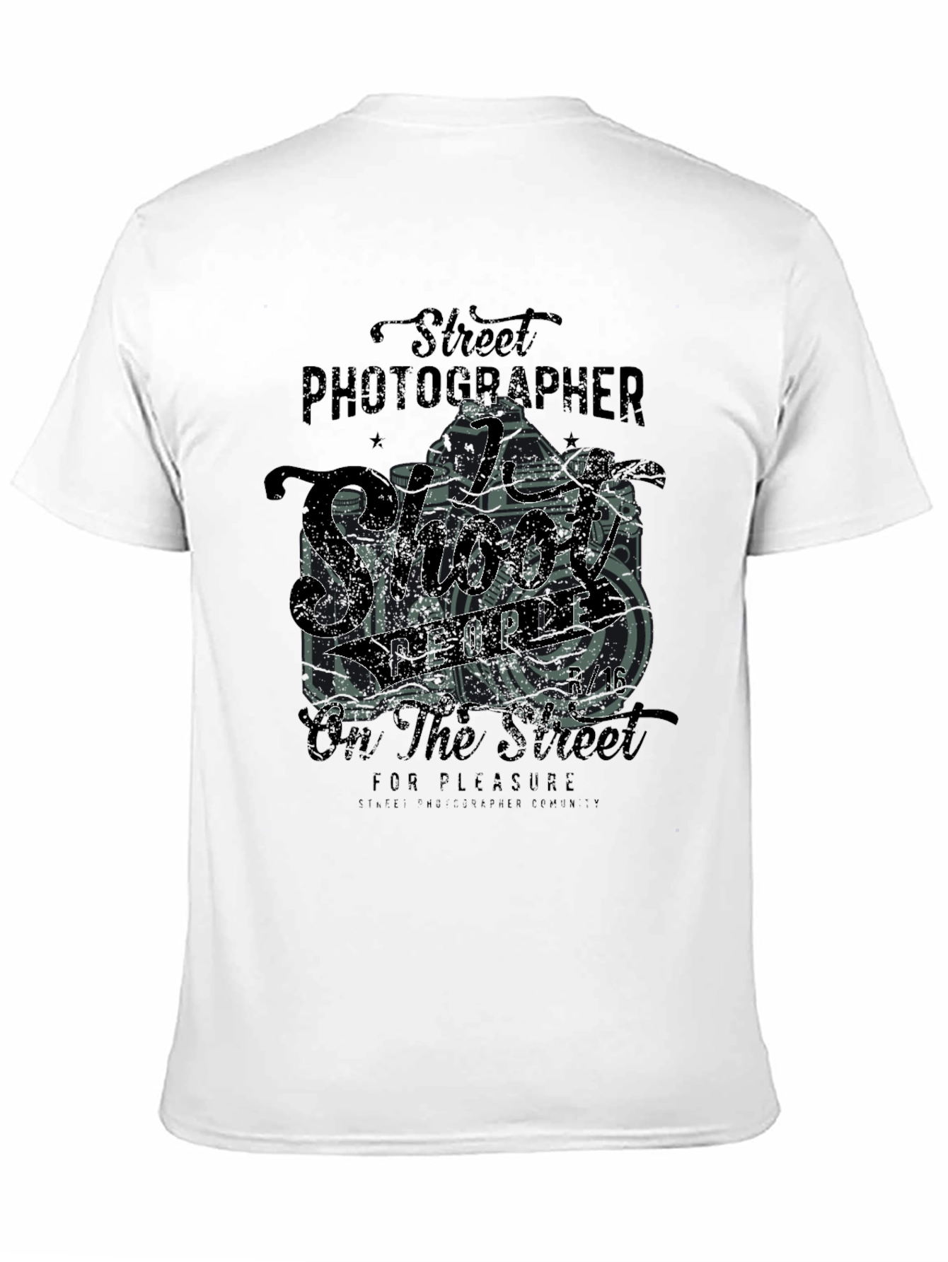 Street Photographer Graphic T-Shirt