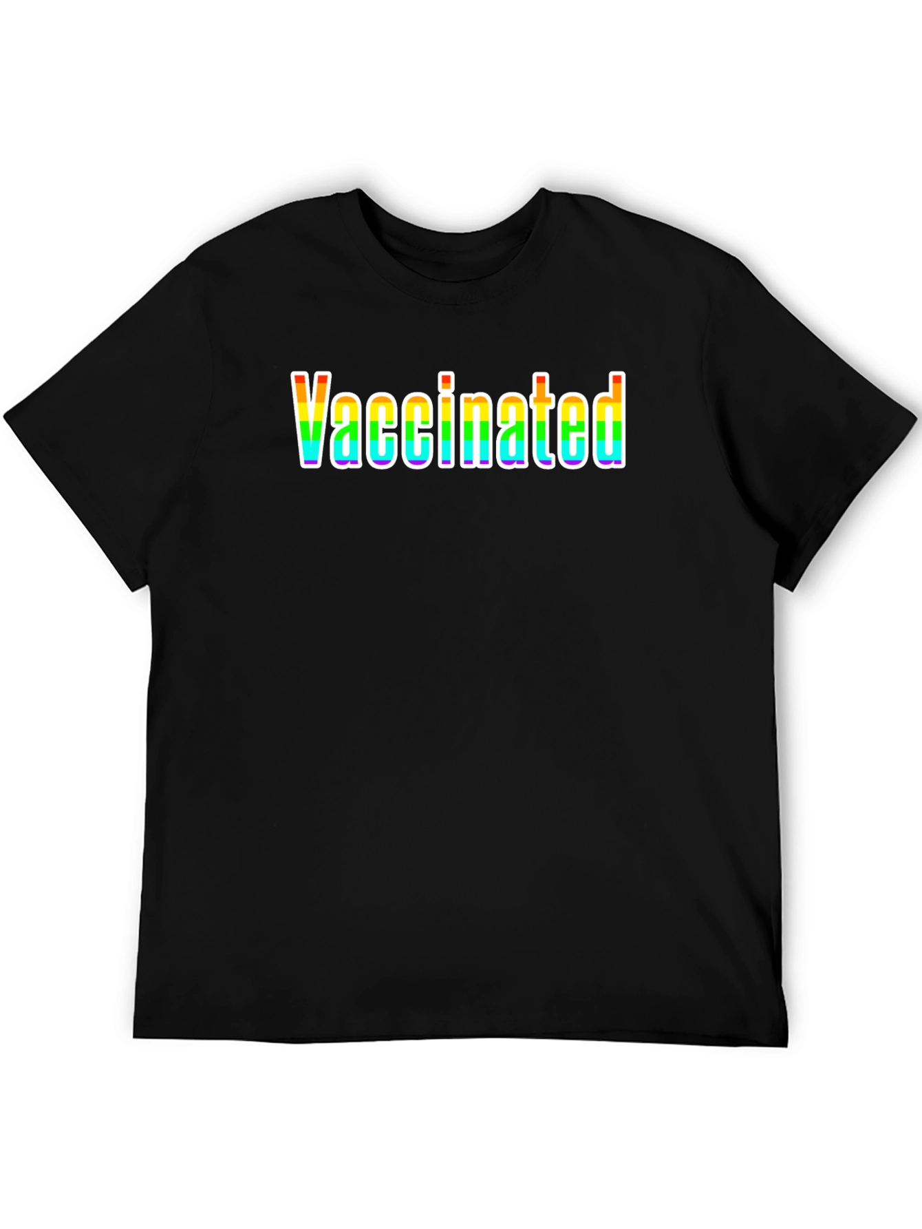 Vaccinated Rainbow T-Shirt