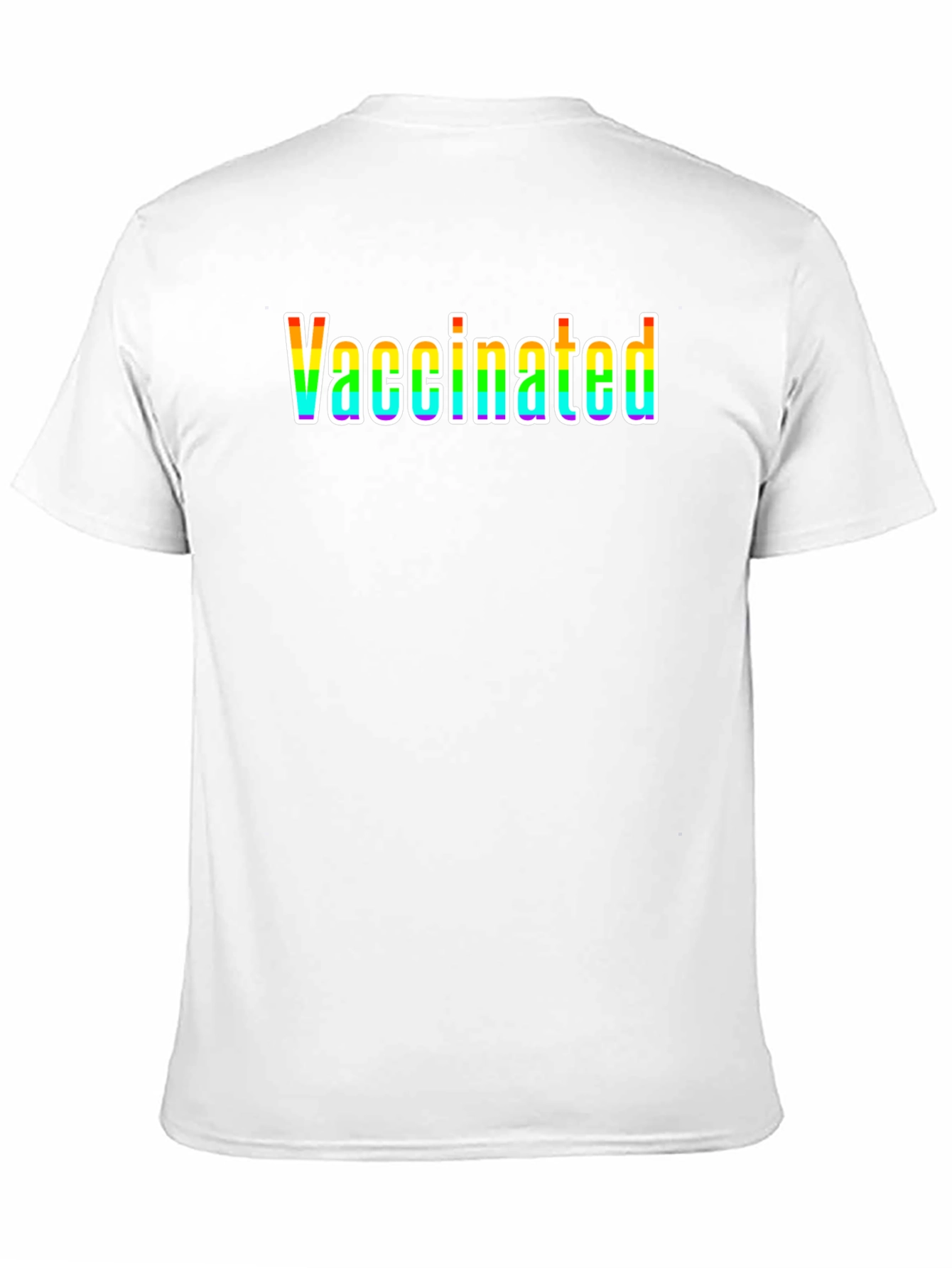 Vaccinated Rainbow T-Shirt