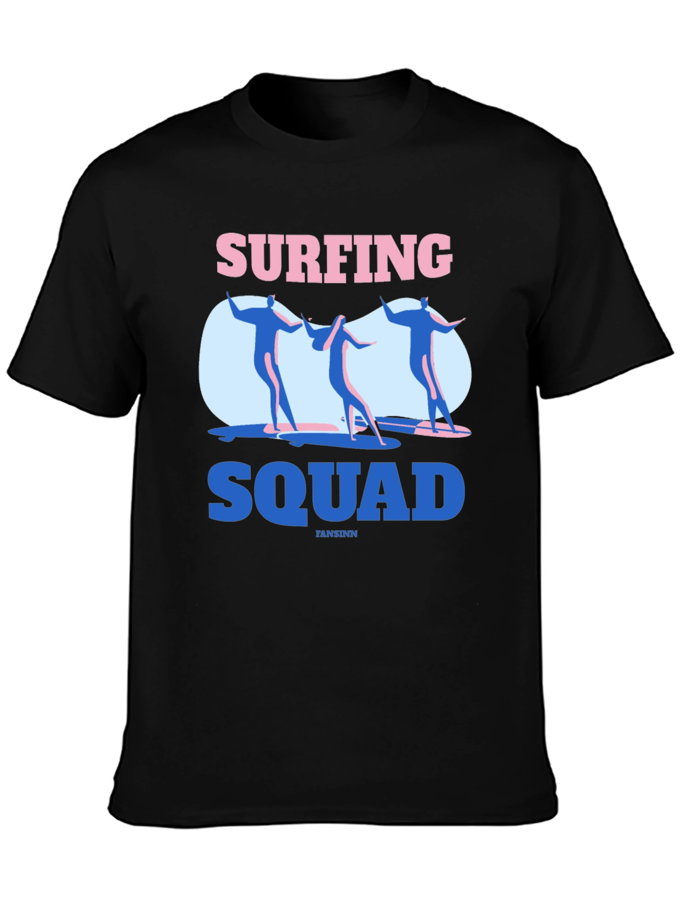 Surfing Squad Graphic T-Shirt - Cool Surf Tee