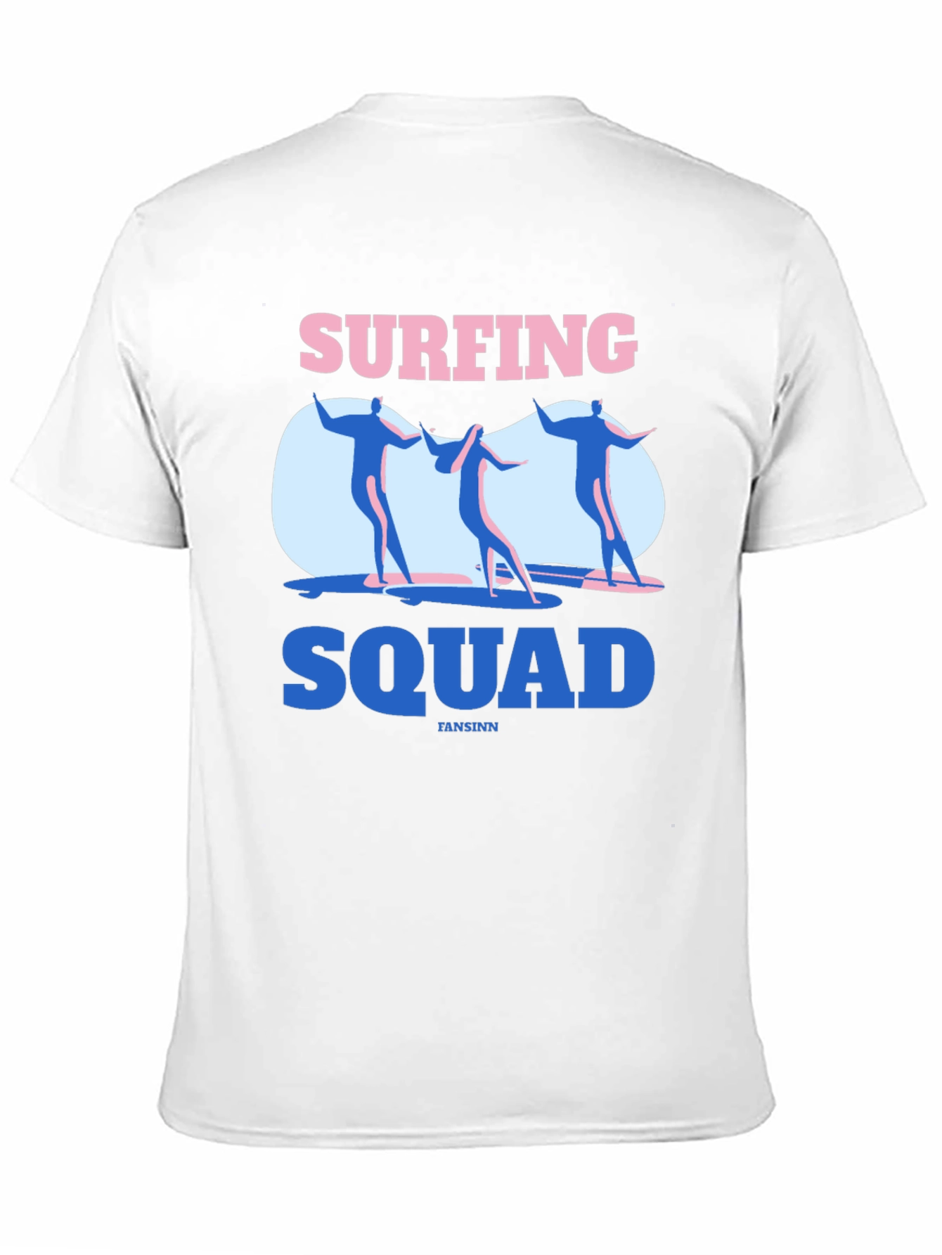 Surfing Squad Graphic T-Shirt - Cool Surf Tee