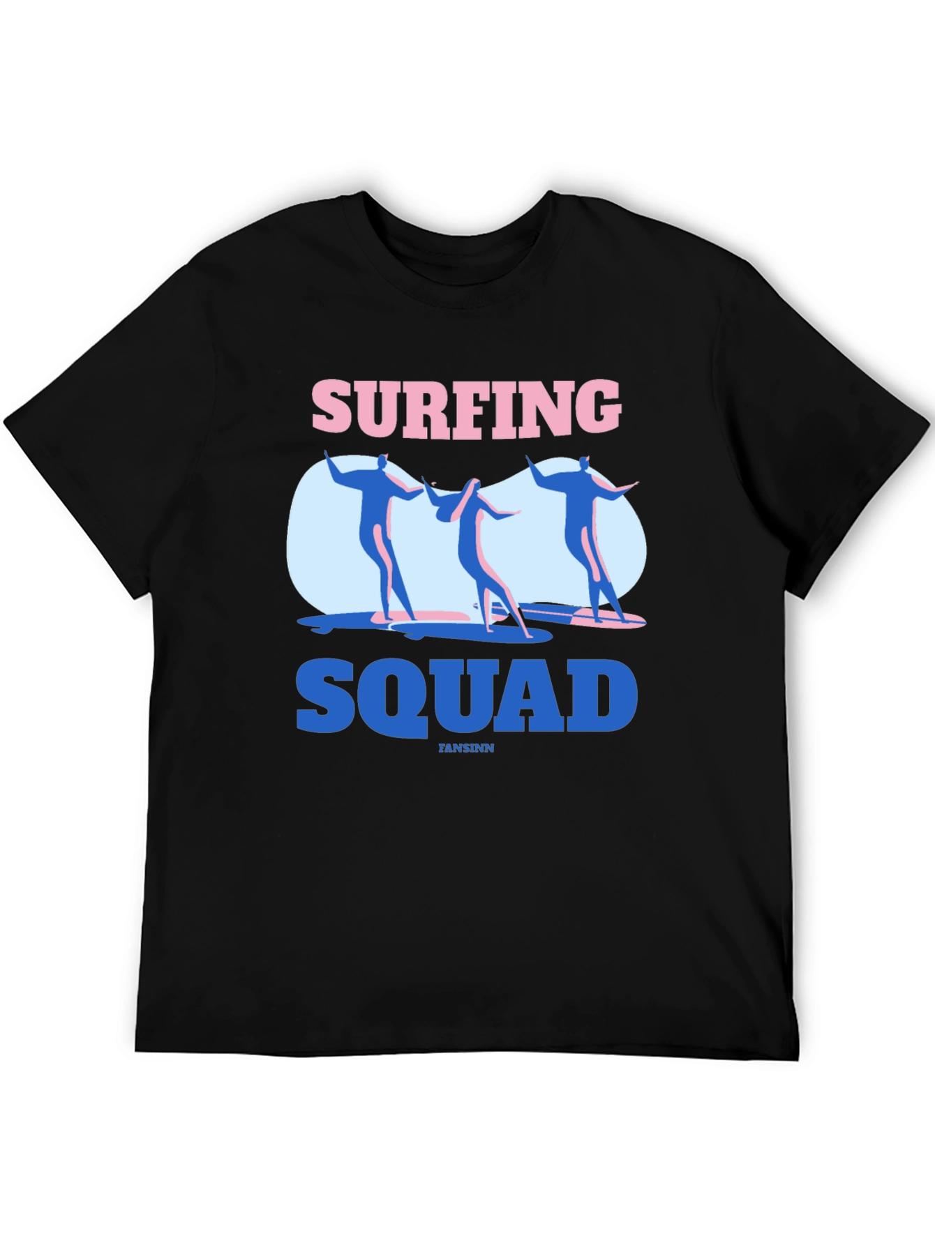 Surfing Squad Graphic T-Shirt - Cool Surf Tee