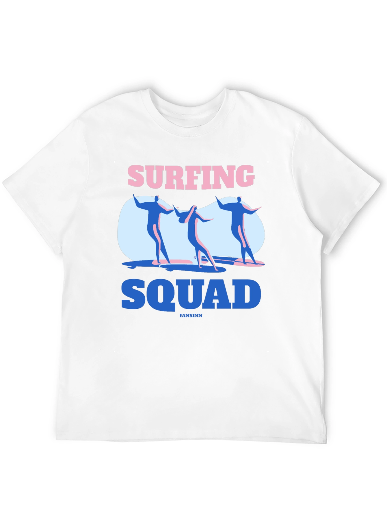 Surfing Squad Graphic T-Shirt - Cool Surf Tee