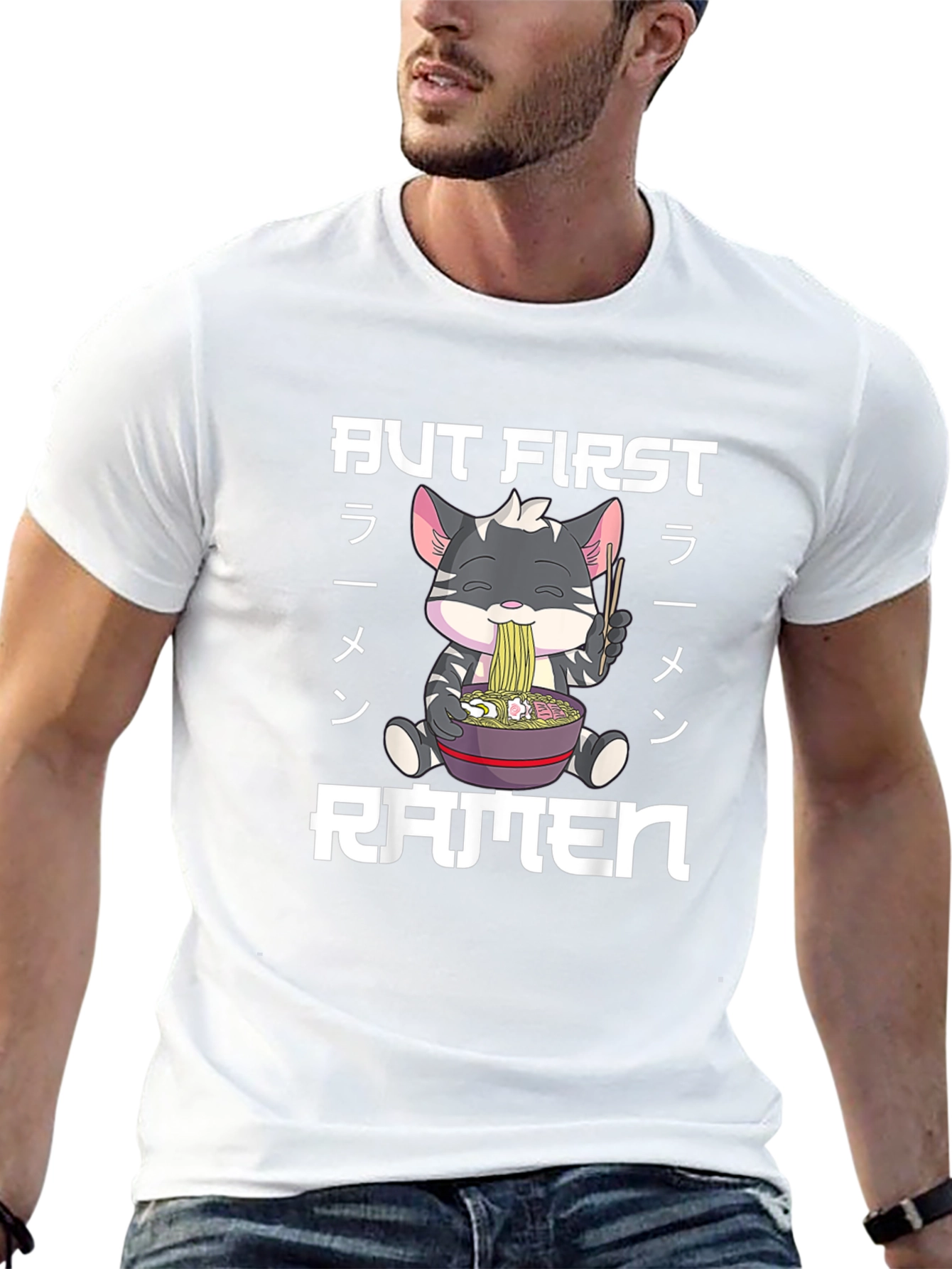 But First Ramen Graphic Tee