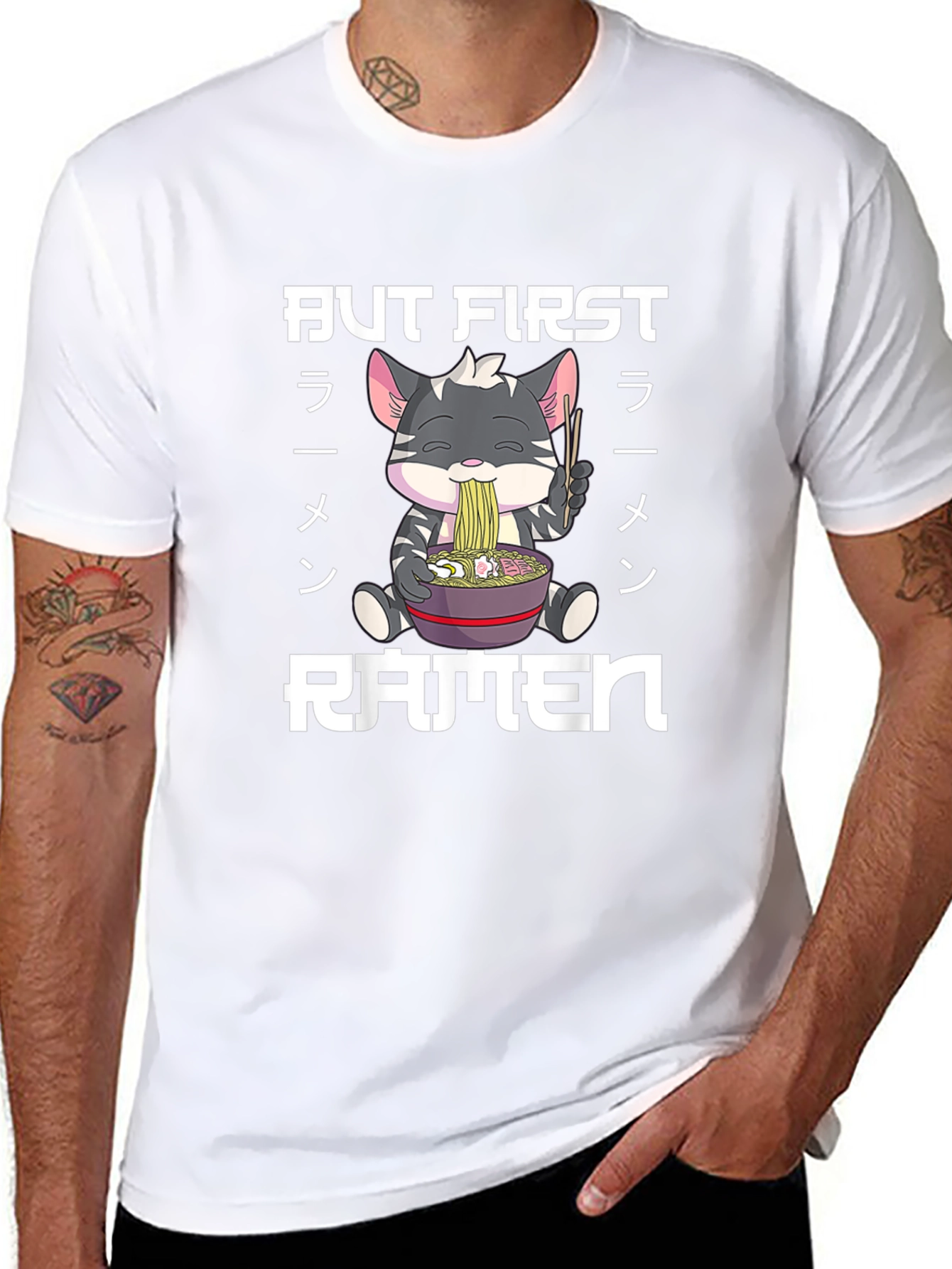 But First Ramen Graphic Tee