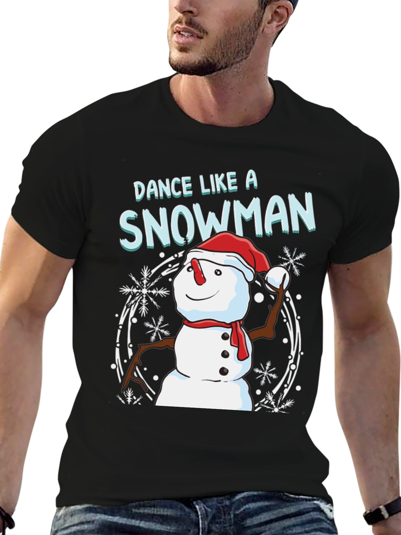 Dance Like a Snowman Graphic Tee