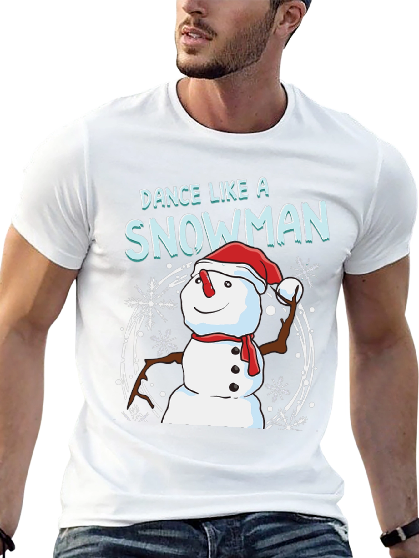 Dance Like a Snowman Graphic Tee