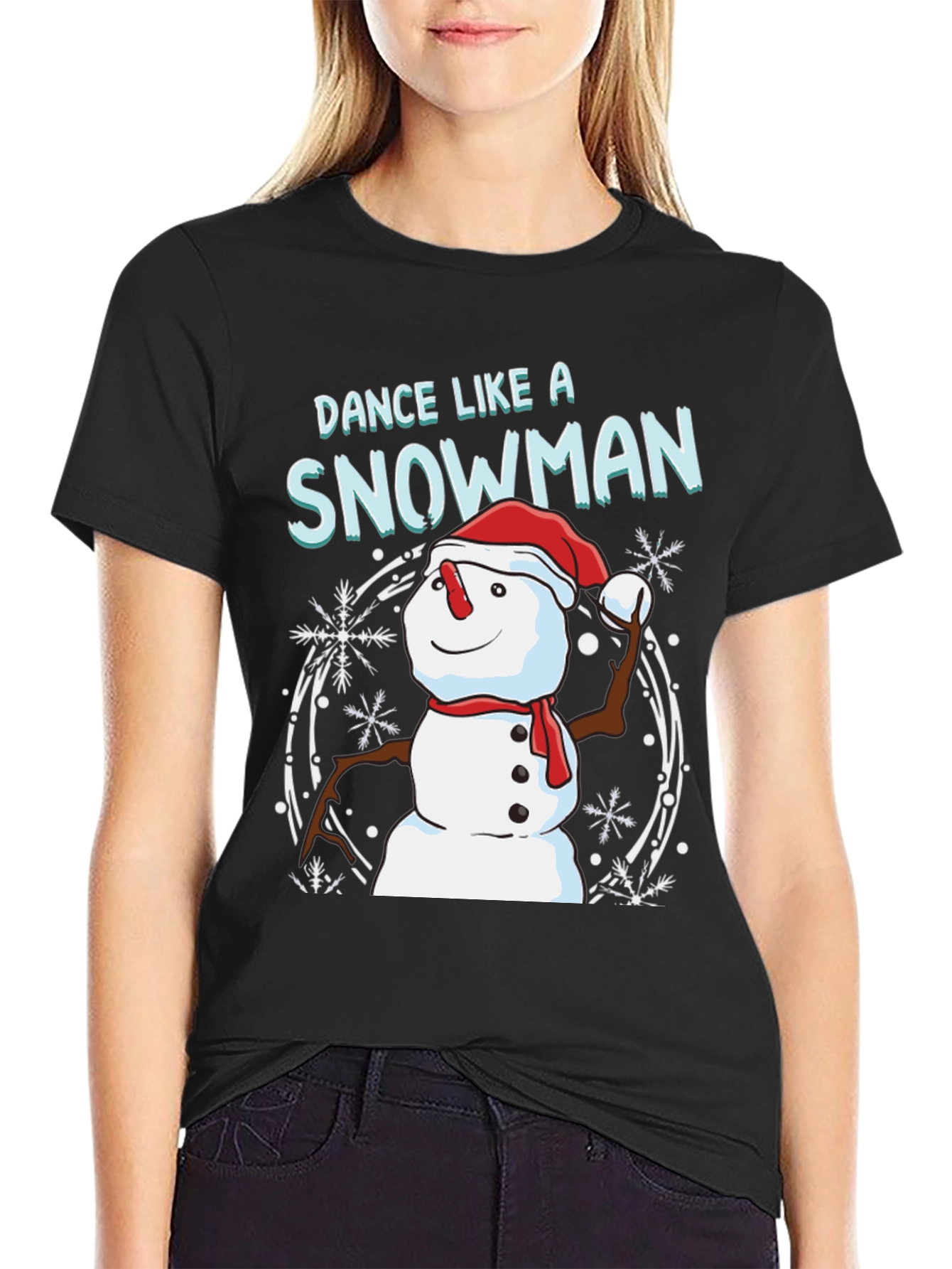 Dance Like a Snowman Graphic Tee