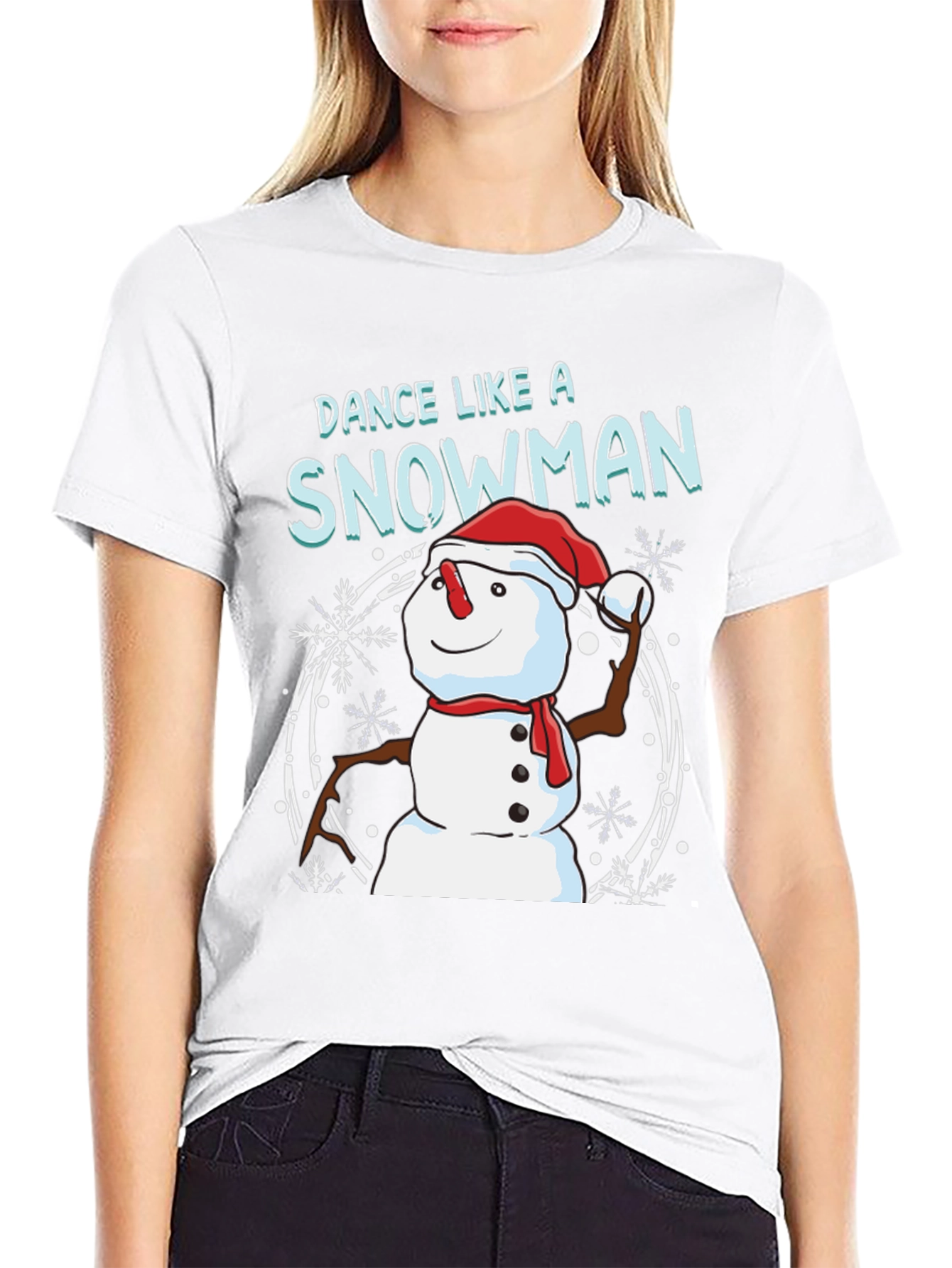 Dance Like a Snowman Graphic Tee