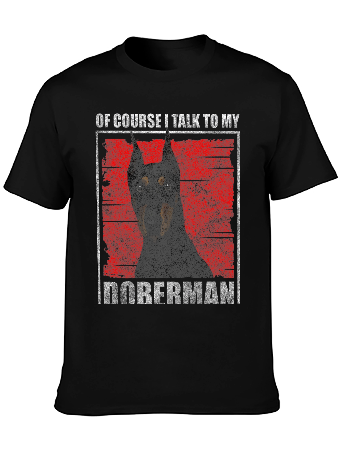 Doberman Dog Lover Graphic T-Shirt