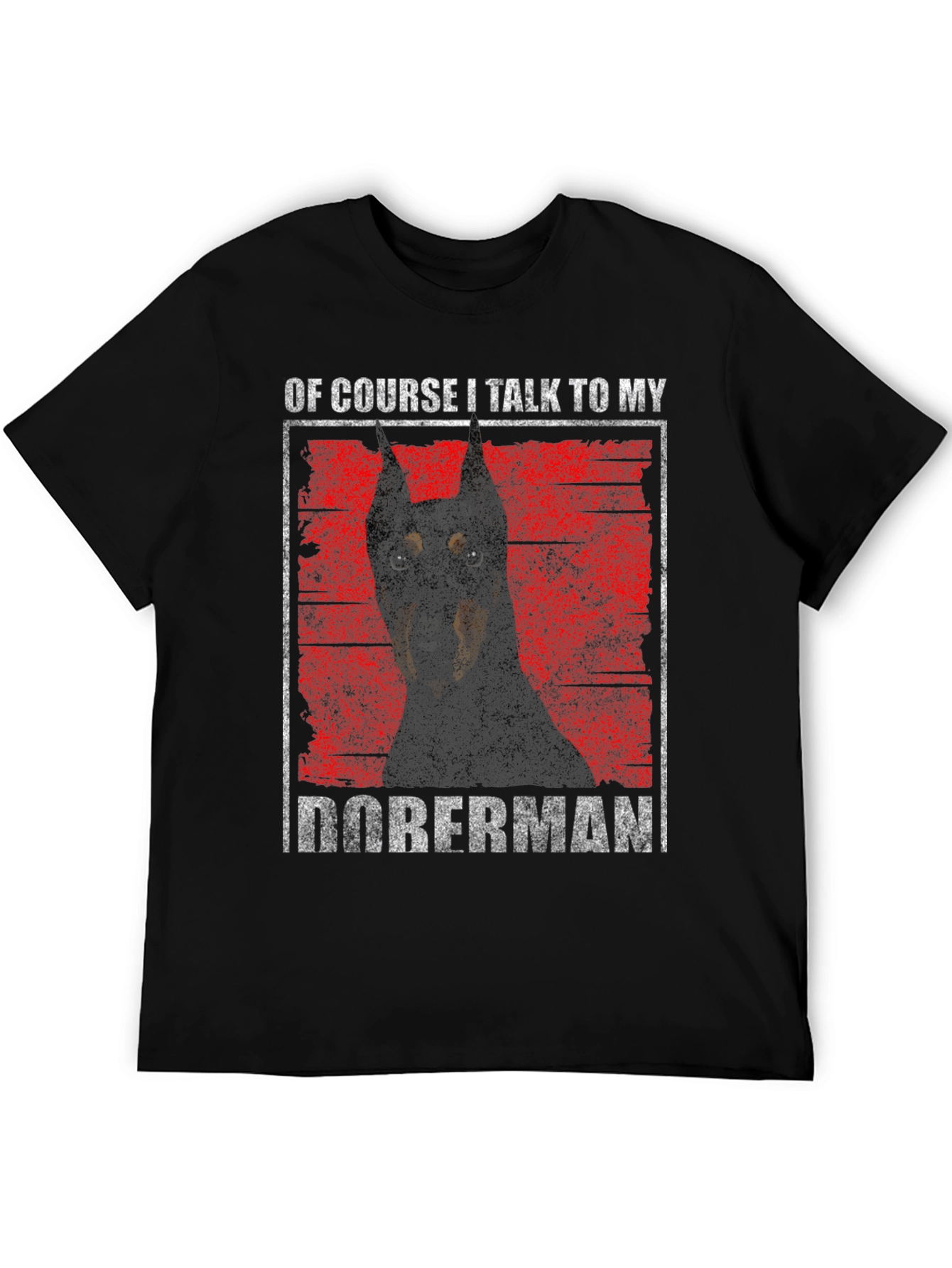 Doberman Dog Lover Graphic T-Shirt