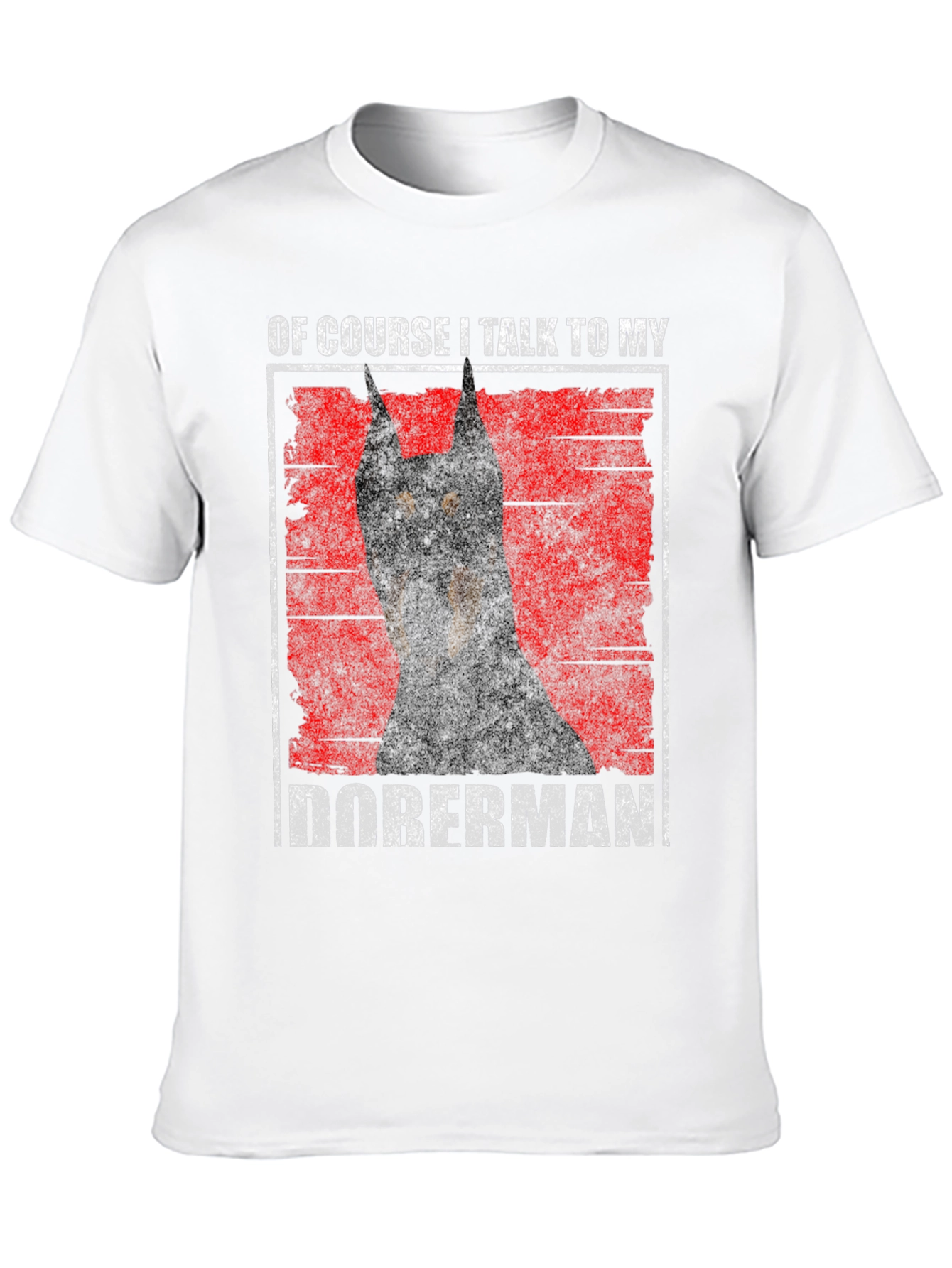 Doberman Dog Lover Graphic T-Shirt
