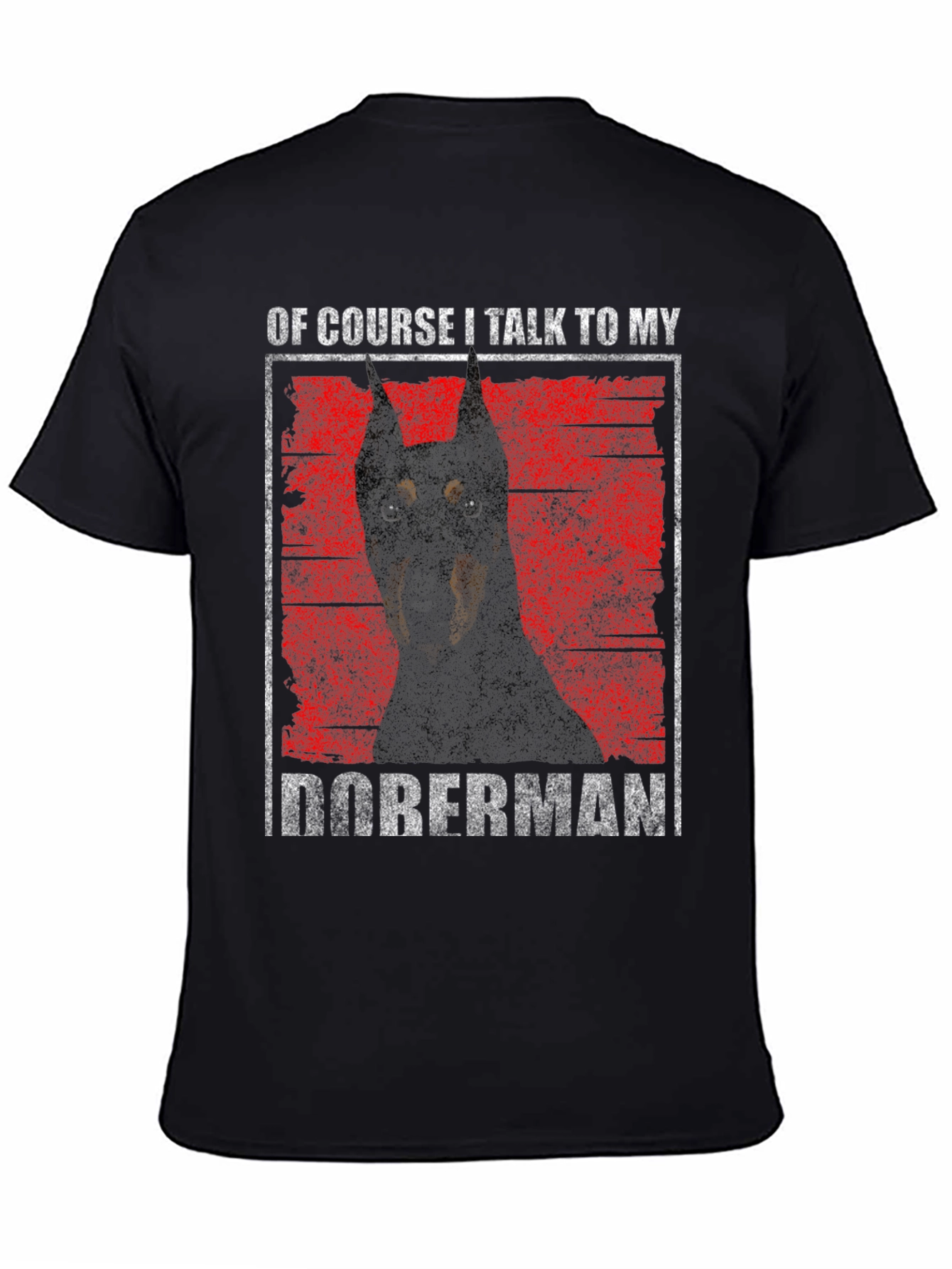 Doberman Dog Lover Graphic T-Shirt