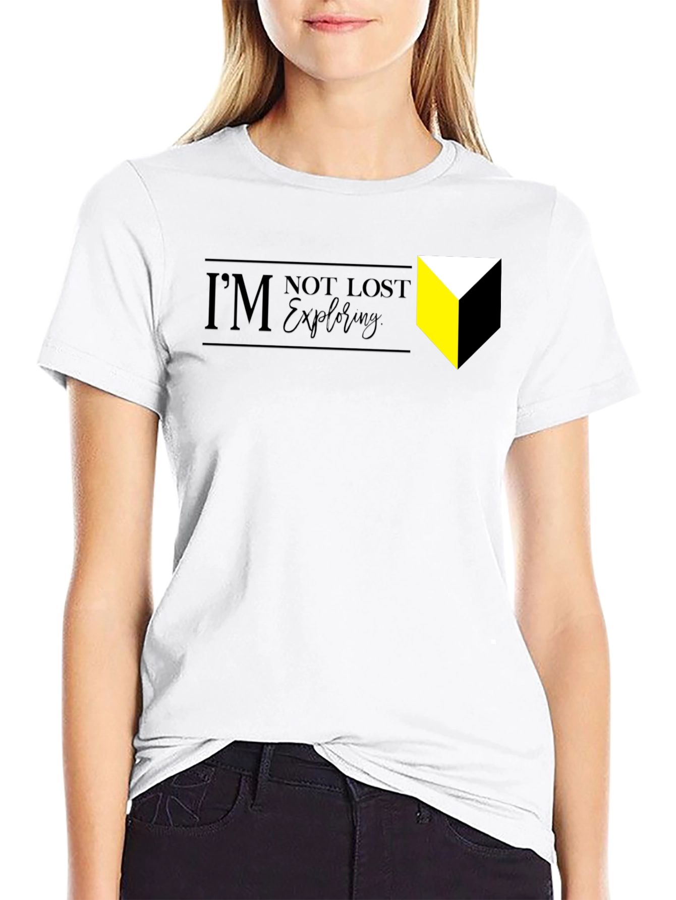 Im Not Lost Im Exploring Graphic Tee