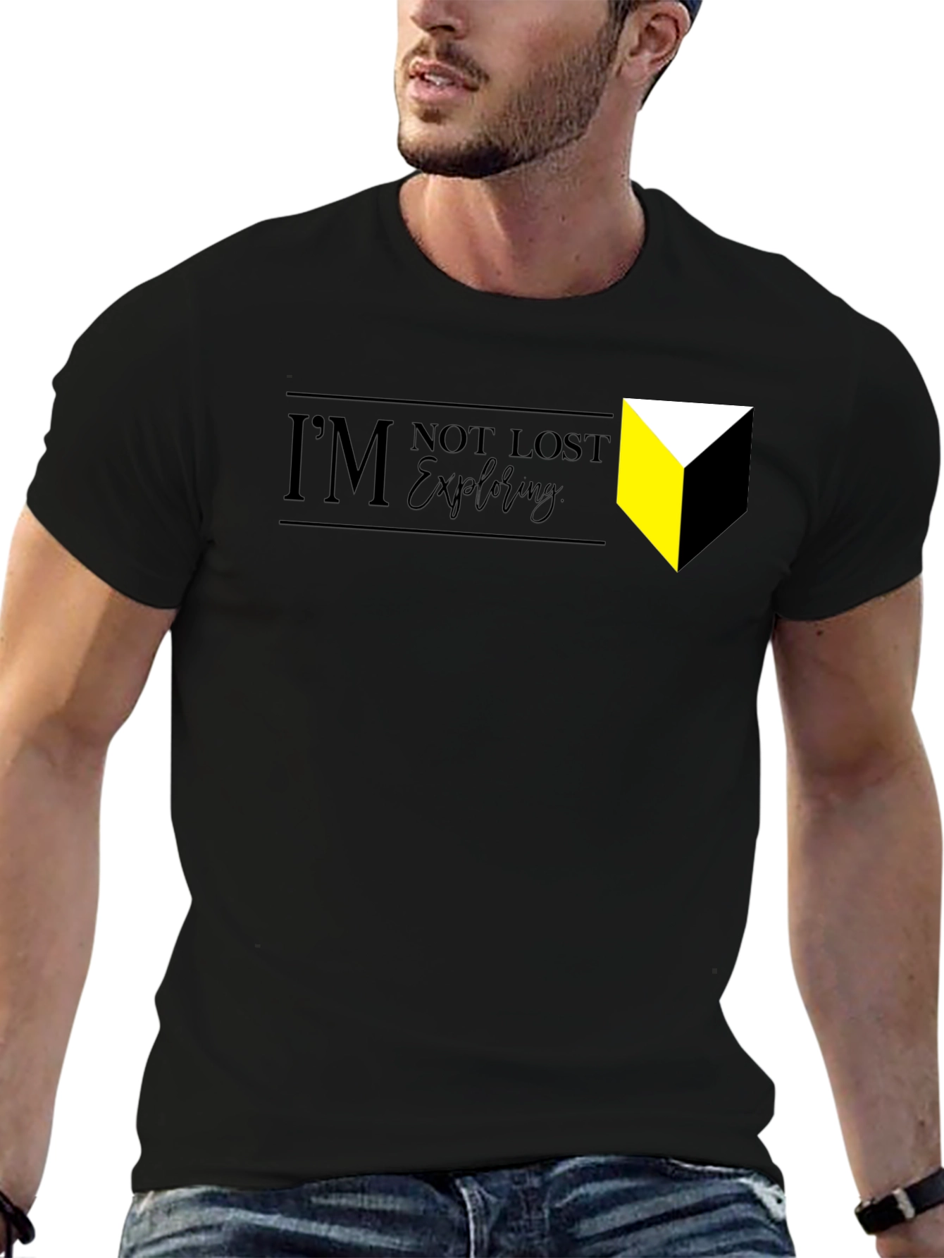 Im Not Lost Im Exploring Graphic Tee