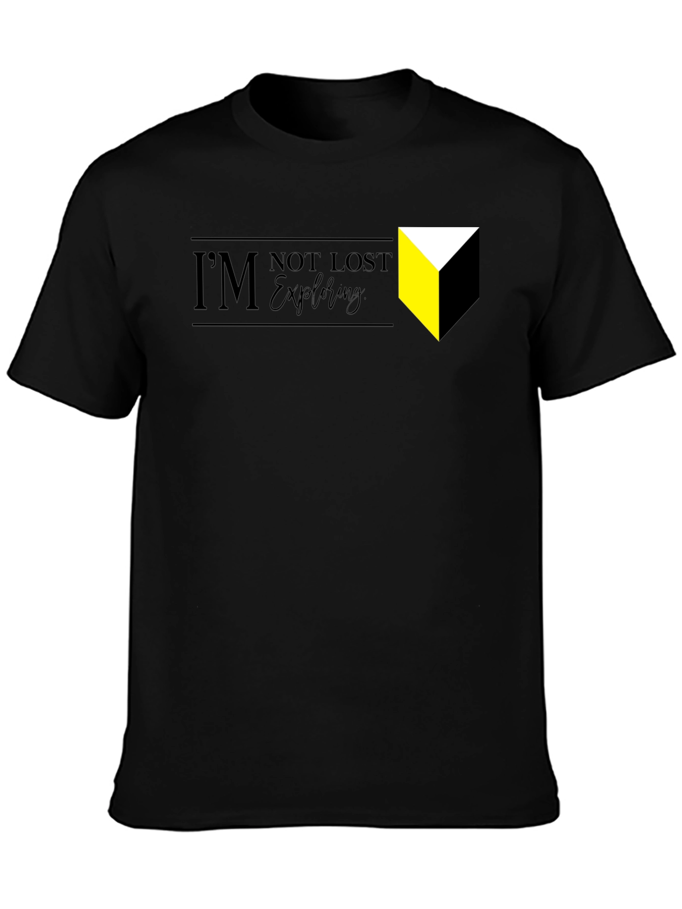 Im Not Lost Im Exploring Graphic Tee