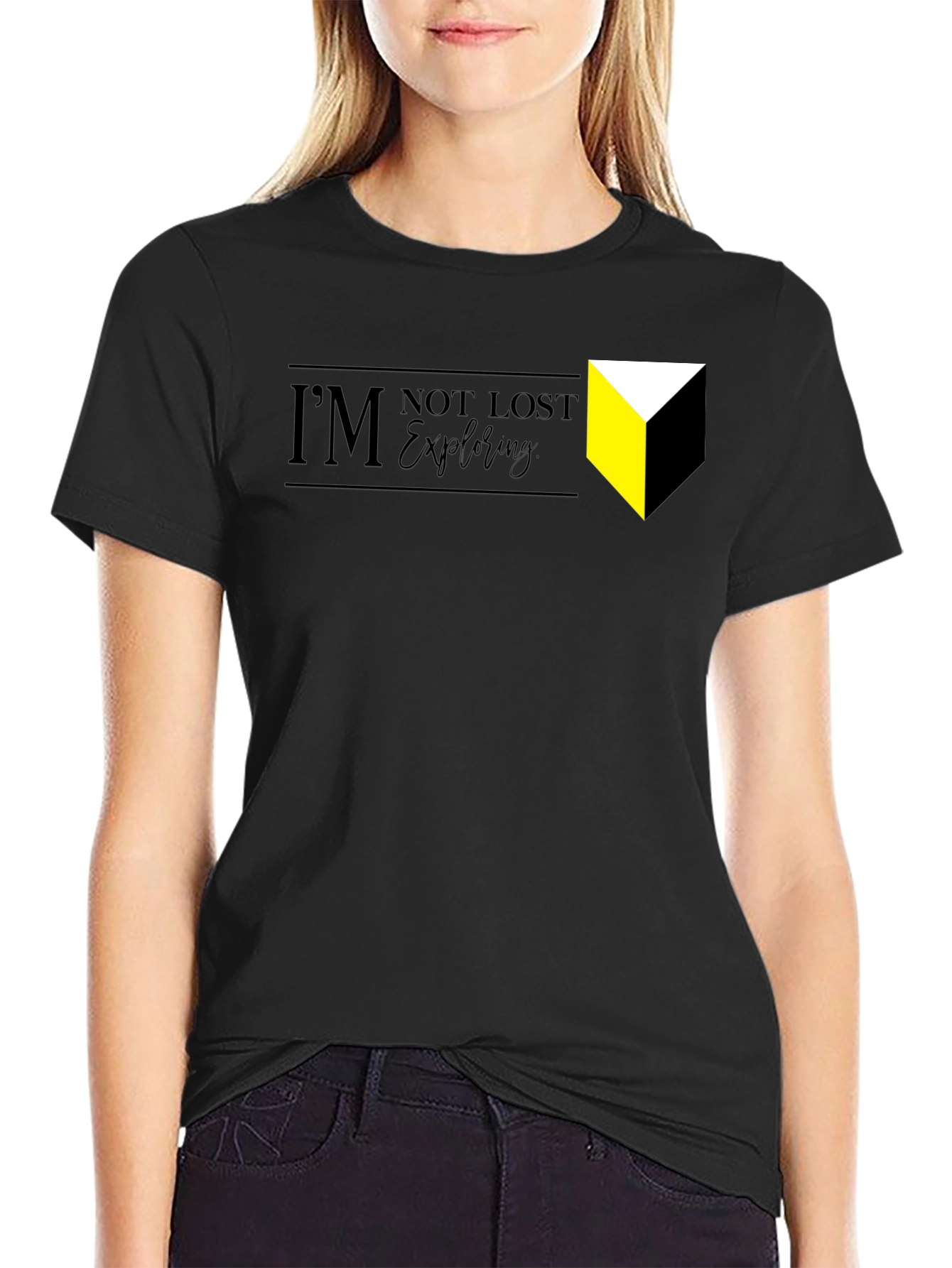 Im Not Lost Im Exploring Graphic Tee
