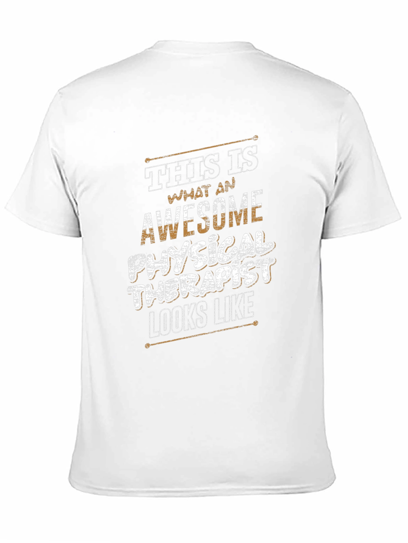 Awesome Physical Therapist T-Shirt - Black