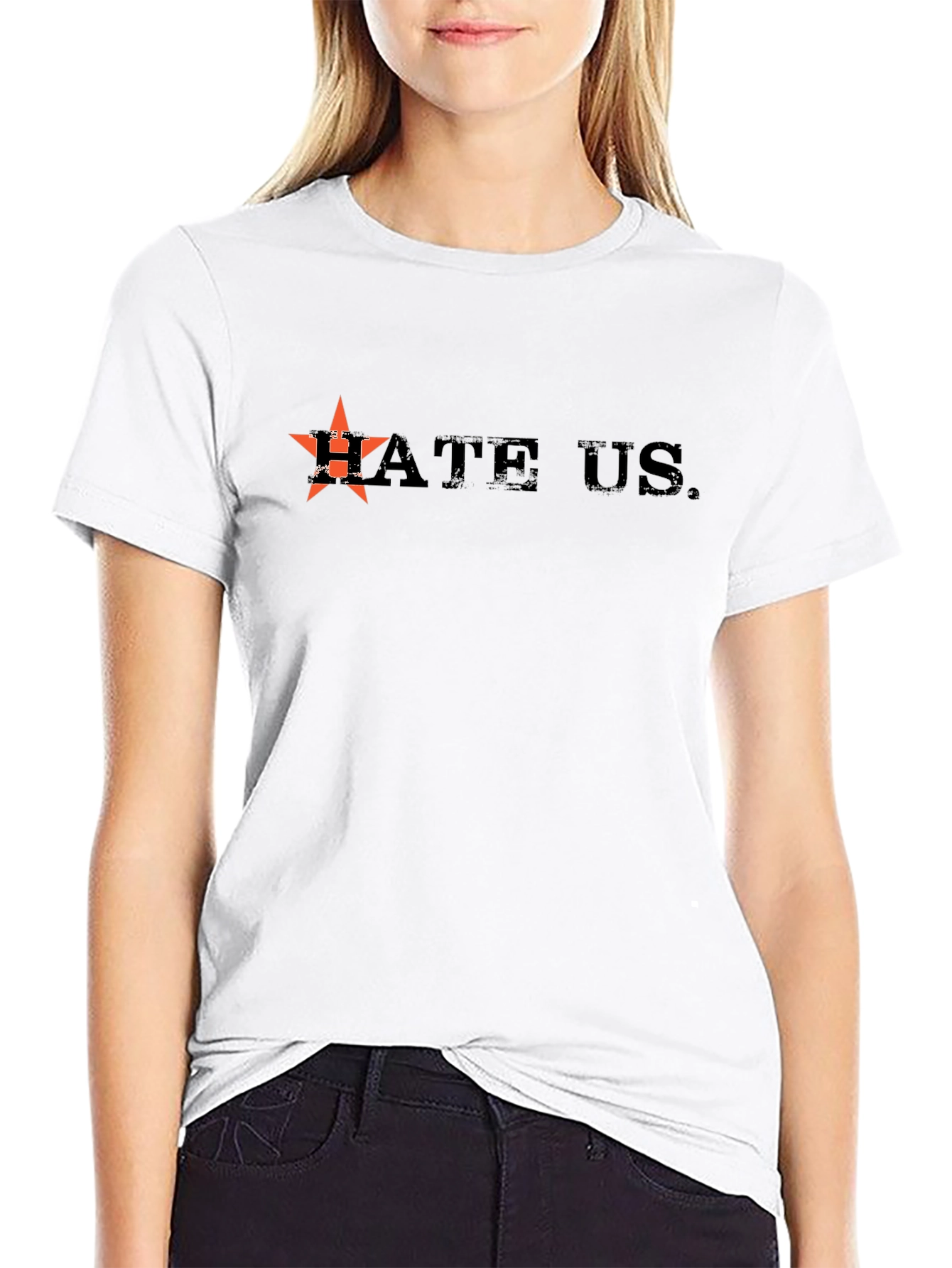 HATE US Graphic T-Shirt