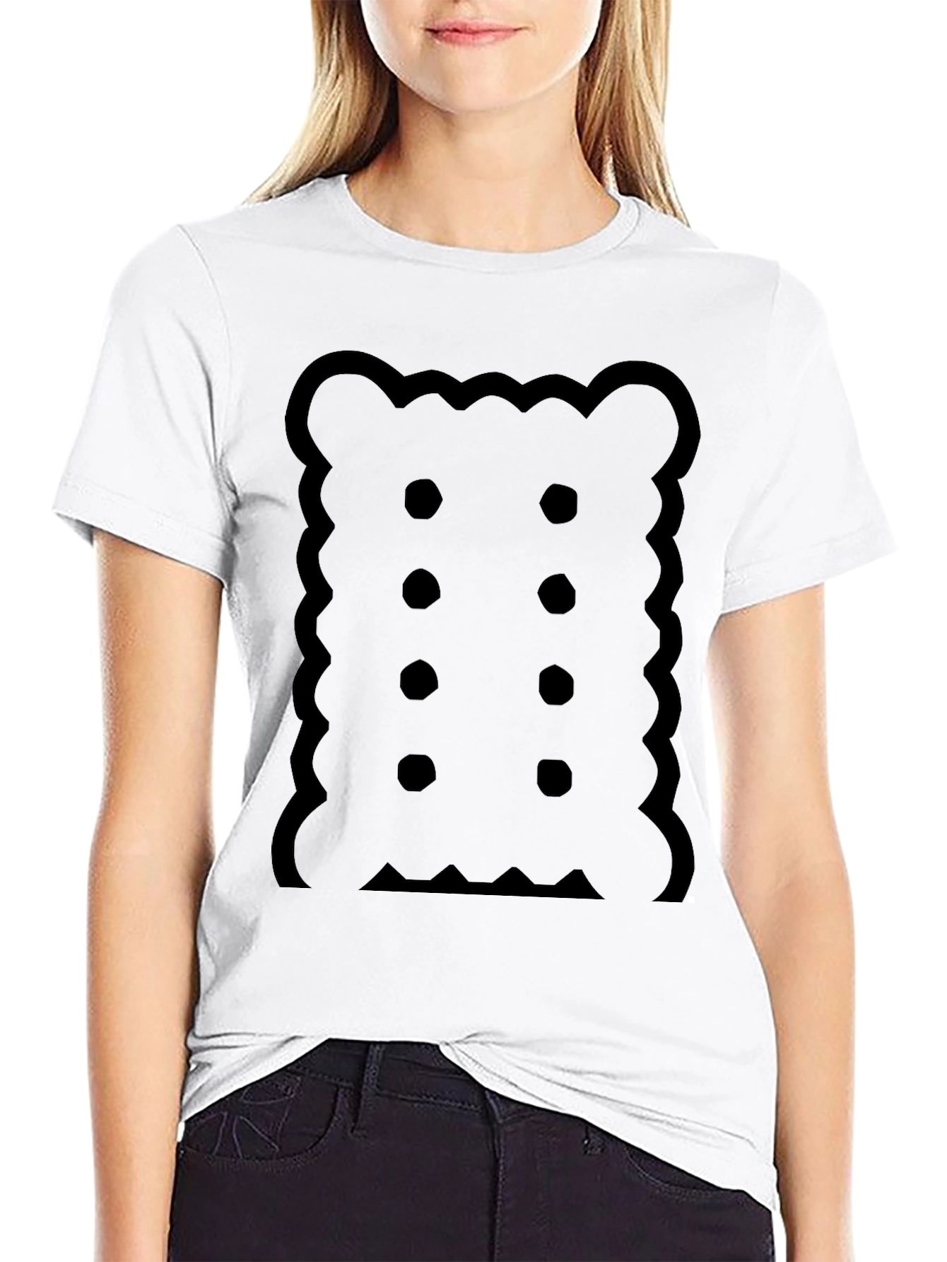 Biscuit Graphic Tee - Novelty T-Shirt