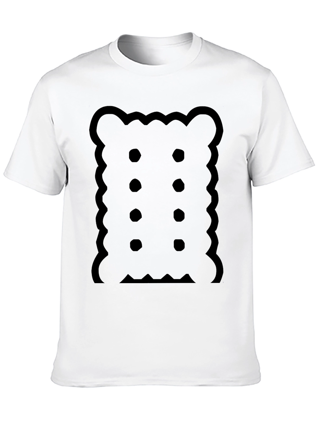 Biscuit Graphic Tee - Novelty T-Shirt