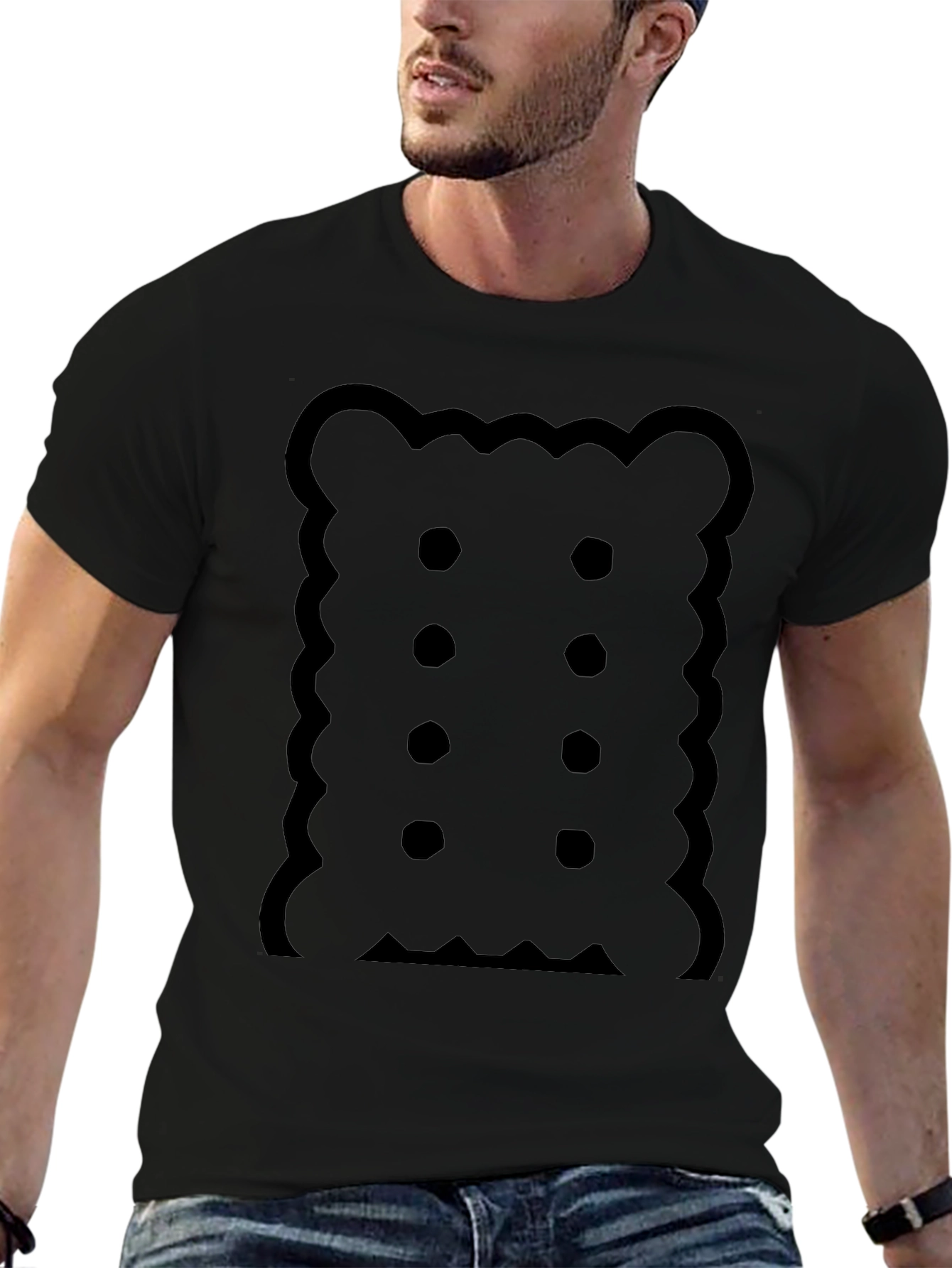 Biscuit Graphic Tee - Novelty T-Shirt