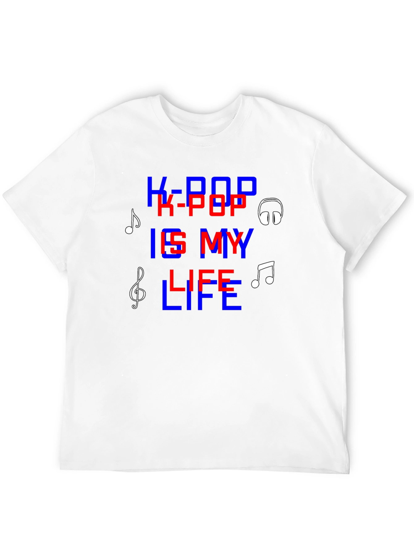 K-Pop Is My Life Graphic T-Shirt