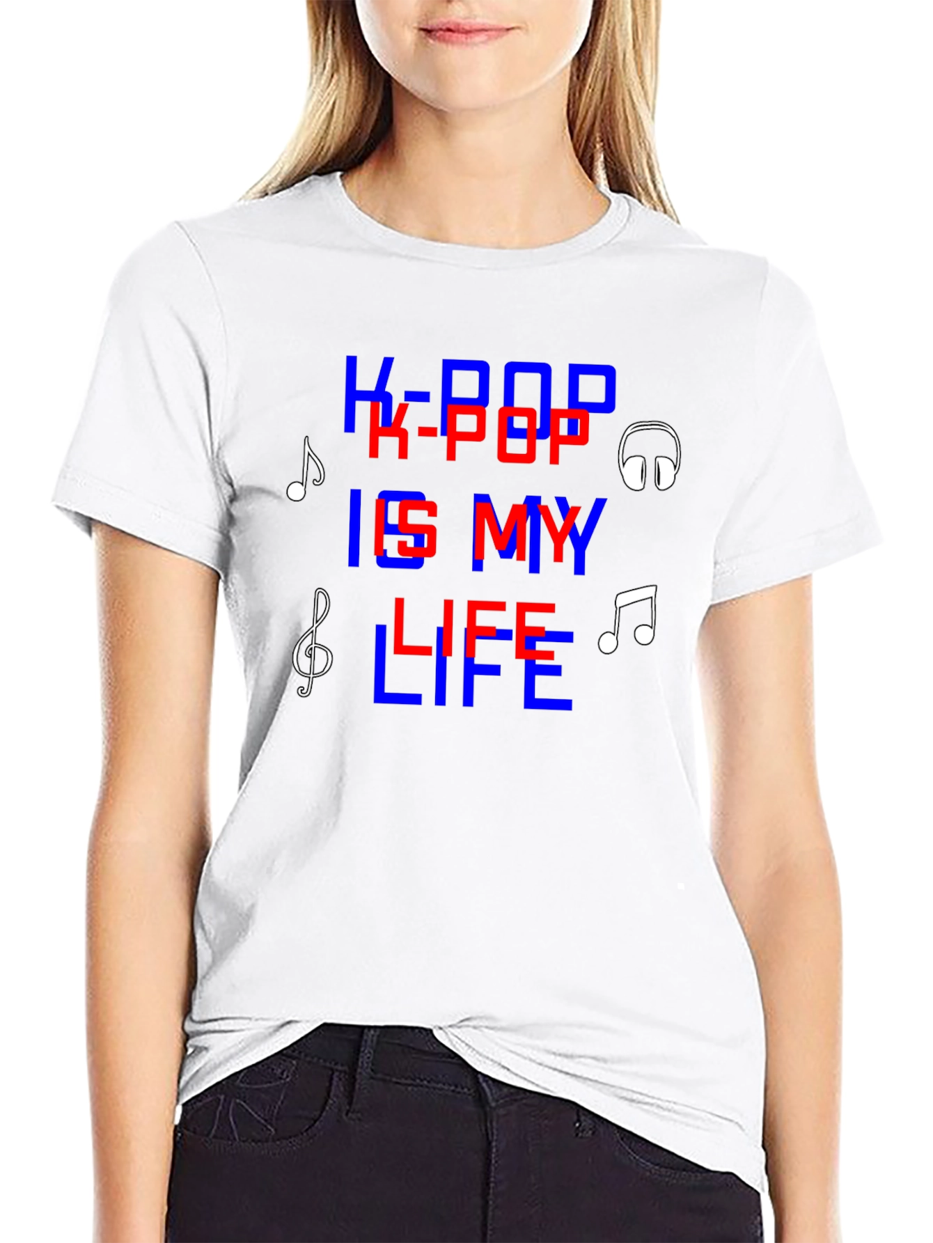 K-Pop Is My Life Graphic T-Shirt